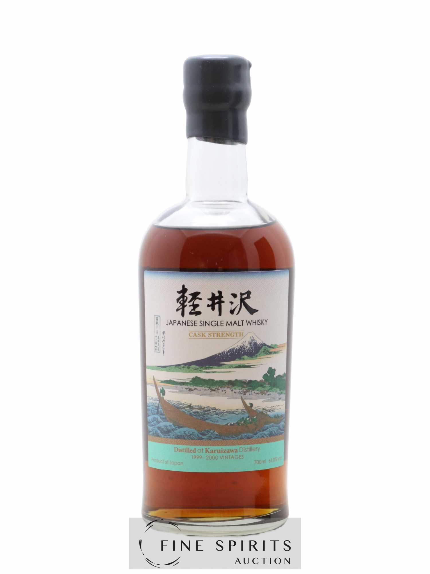 Karuizawa Of. Vintage 1999 & 2000 Batch 16 - Cask Strength Mount Fuji Serie - Lot de 1 bouteille - 1