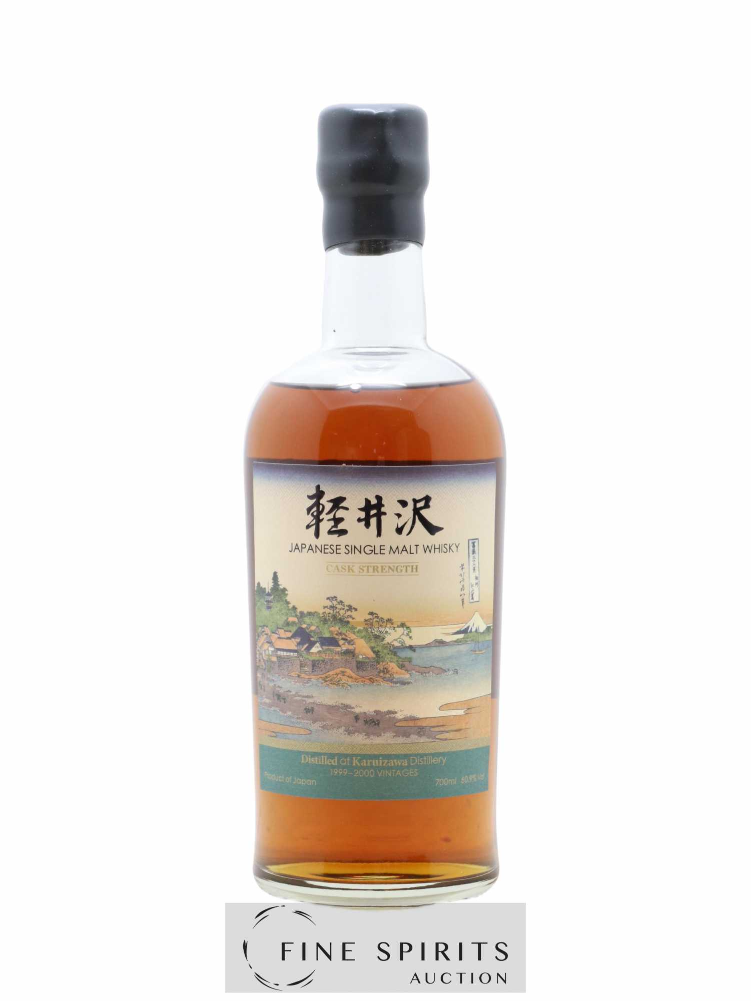 Karuizawa Of. Vintage 1999 & 2000 Batch 23 - Cask Strength Mount Fuji Serie - Lot de 1 bouteille - 1