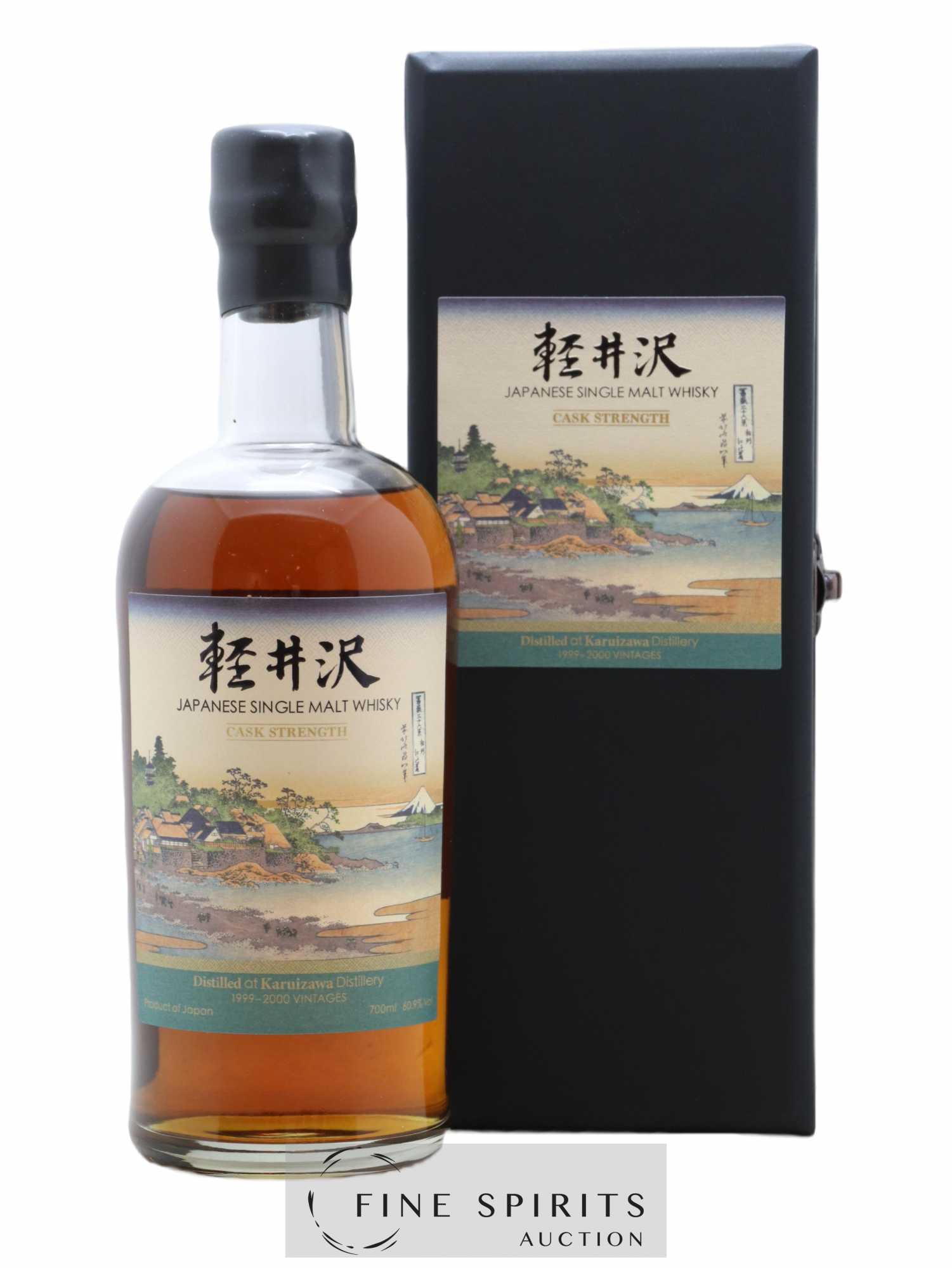 Karuizawa Of. Vintage 1999 & 2000 Batch 23 - Cask Strength Mount Fuji Serie - Lot de 1 bouteille - 0