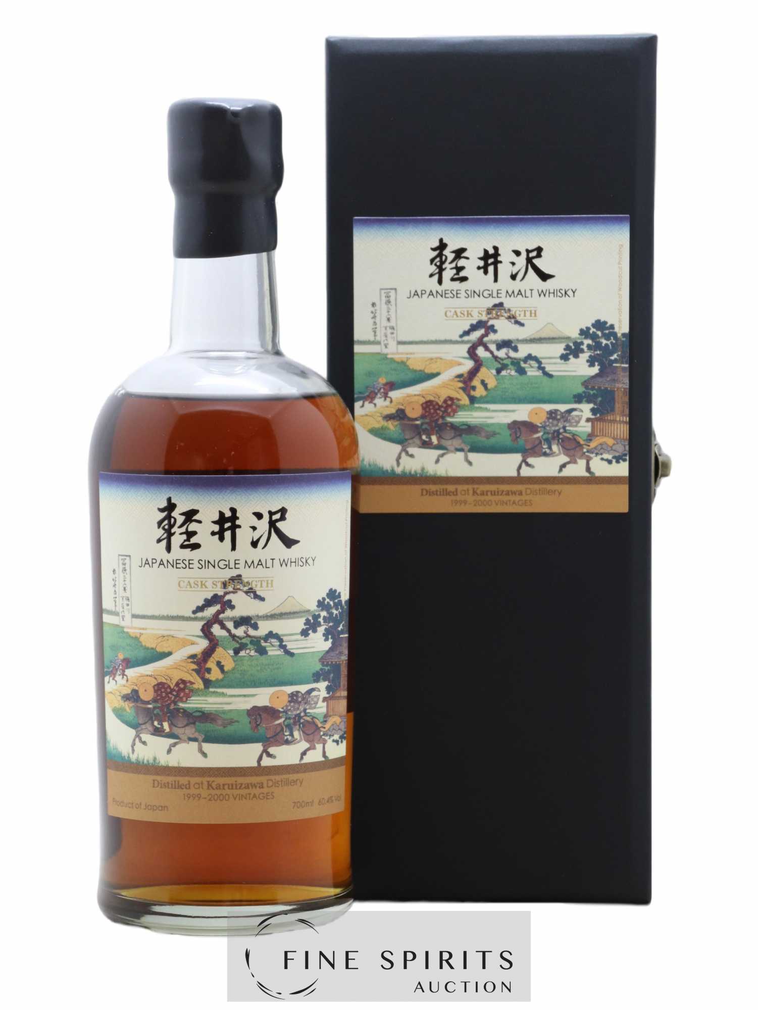 Karuizawa Of. Vintage 1999 & 2000 Batch 27 - Cask Strength Mount Fuji Serie - Lot de 1 bouteille - 0