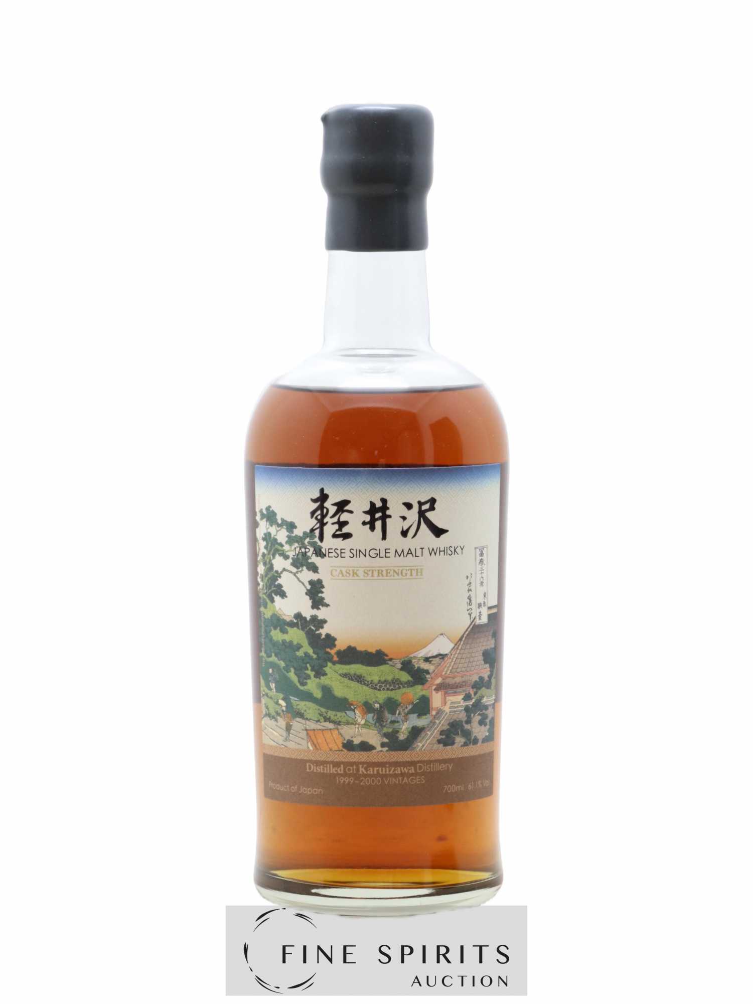 Karuizawa Of. Vintage 1999 & 2000 Batch 28 - Cask Strength Mount Fuji Serie - Lot de 1 bouteille - 1