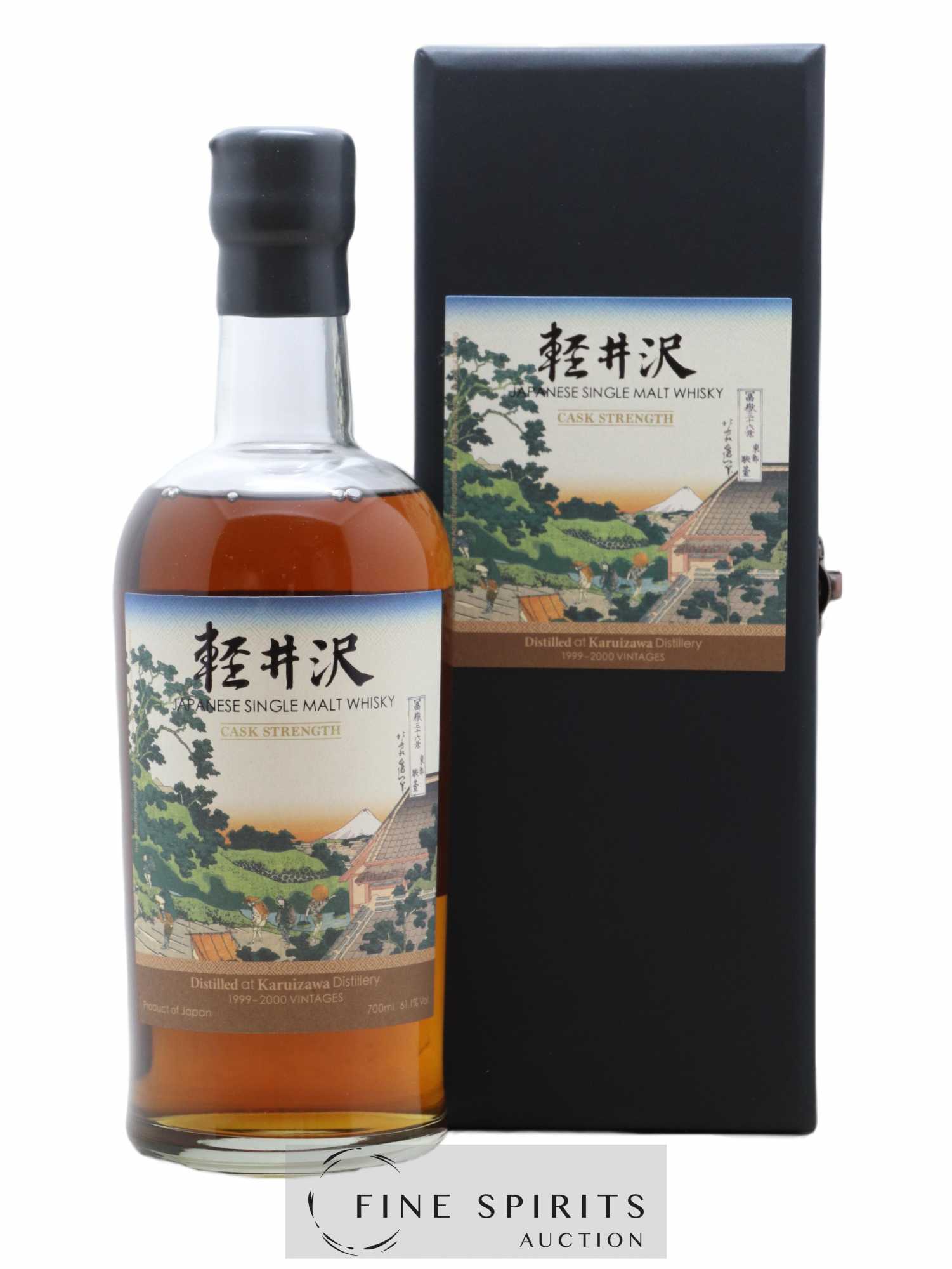 Karuizawa Of. Vintage 1999 & 2000 Batch 28 - Cask Strength Mount Fuji Serie - Lot de 1 bouteille - 0