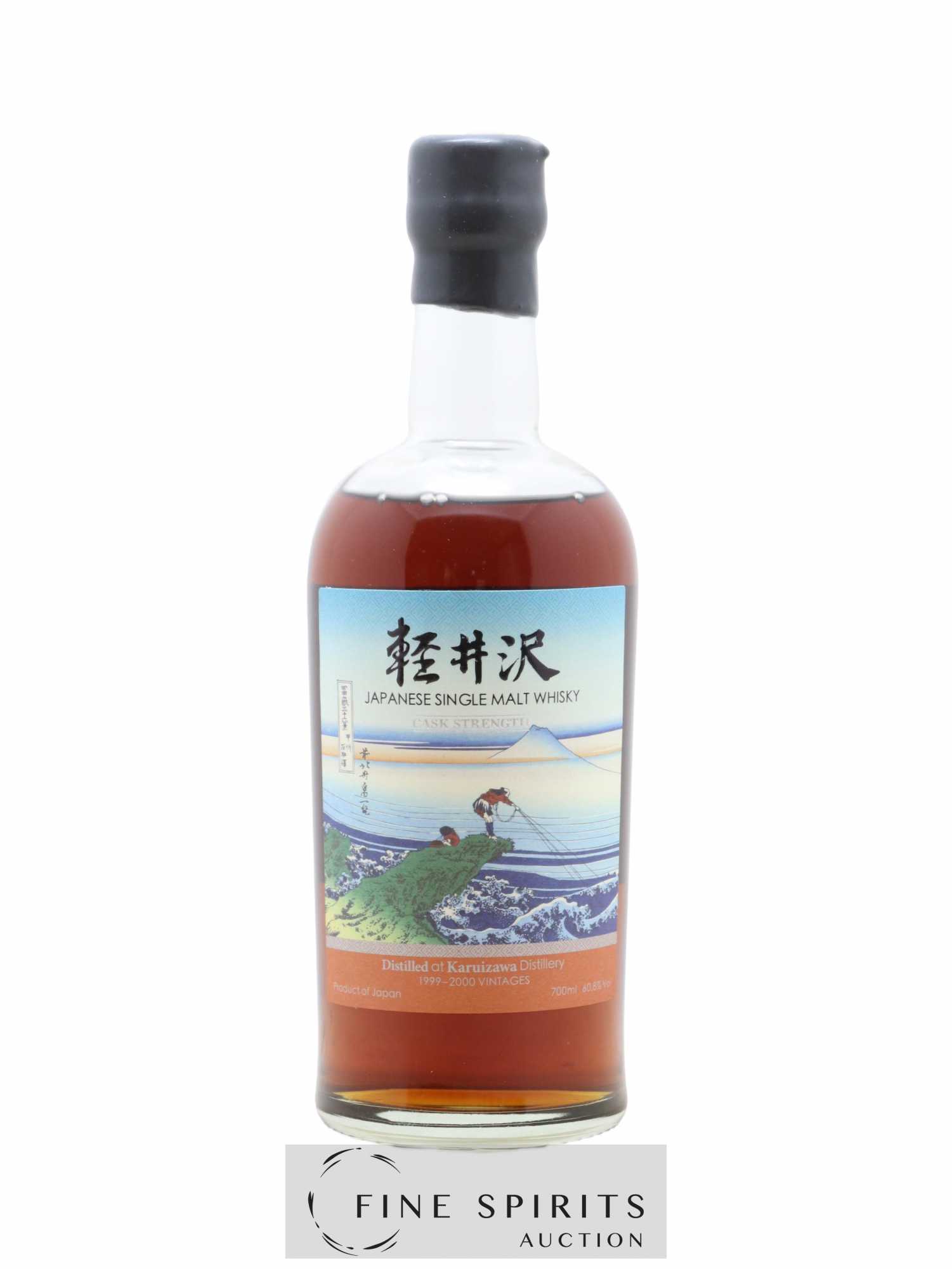 Karuizawa Of. Vintage 1999 & 2000 Batch 9 - Cask Strength Mount Fuji Serie - Lot de 1 bouteille - 1