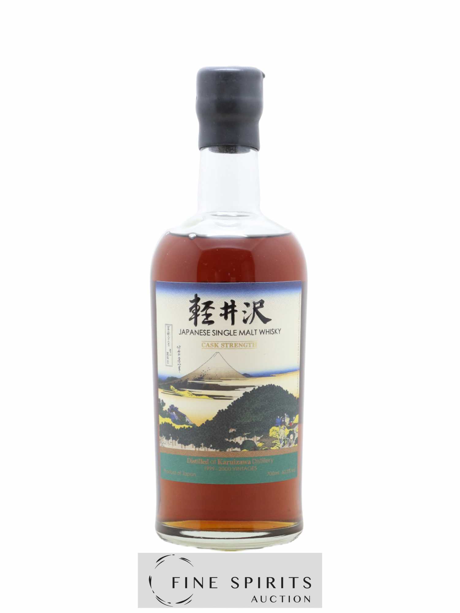 Karuizawa Of. Vintage 1999 & 2000 Batch 11 - Cask Strength Mount Fuji Serie - Lot de 1 bouteille - 1