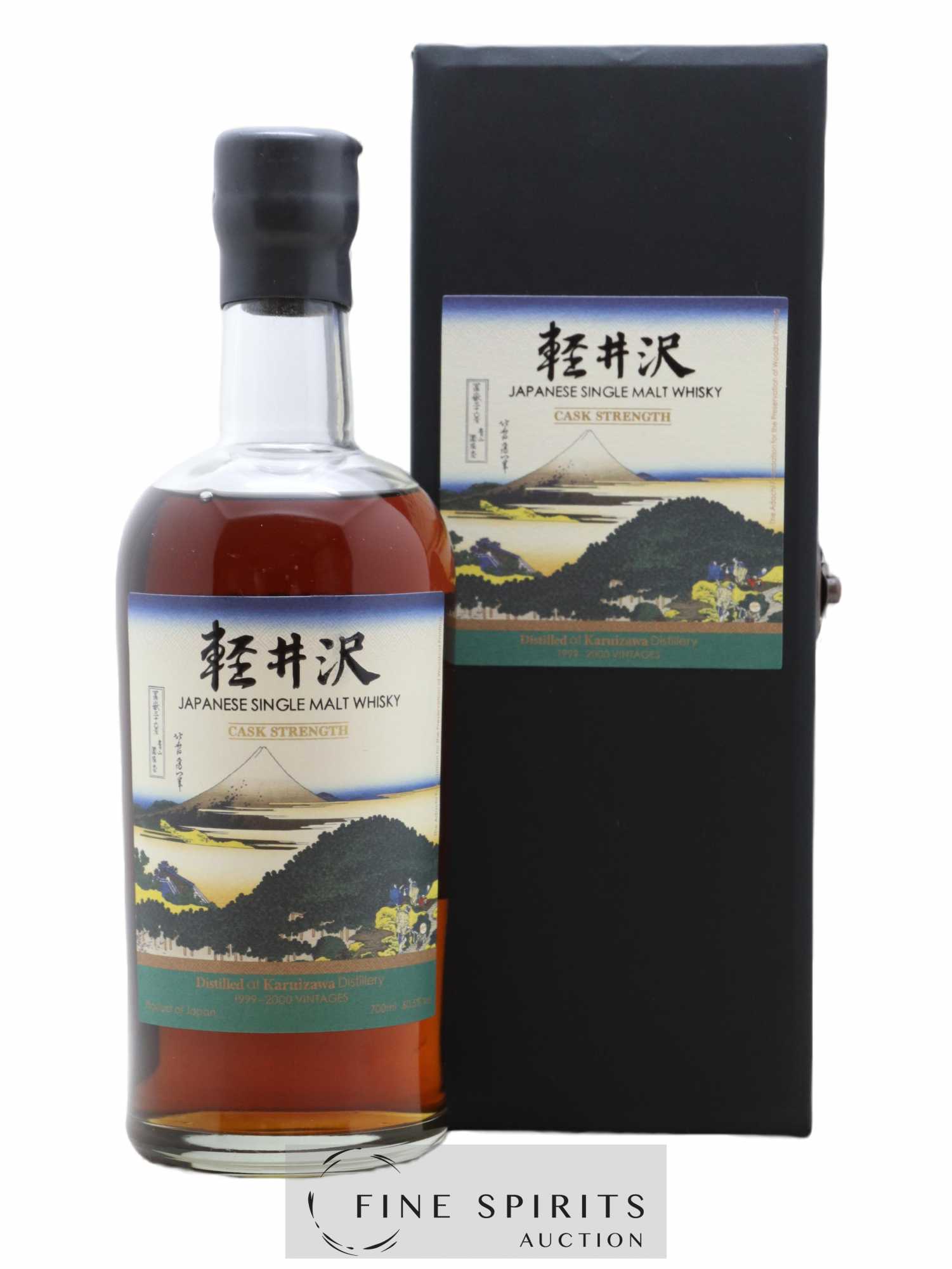 Karuizawa Of. Vintage 1999 & 2000 Batch 11 - Cask Strength Mount Fuji Serie - Lot de 1 bouteille - 0