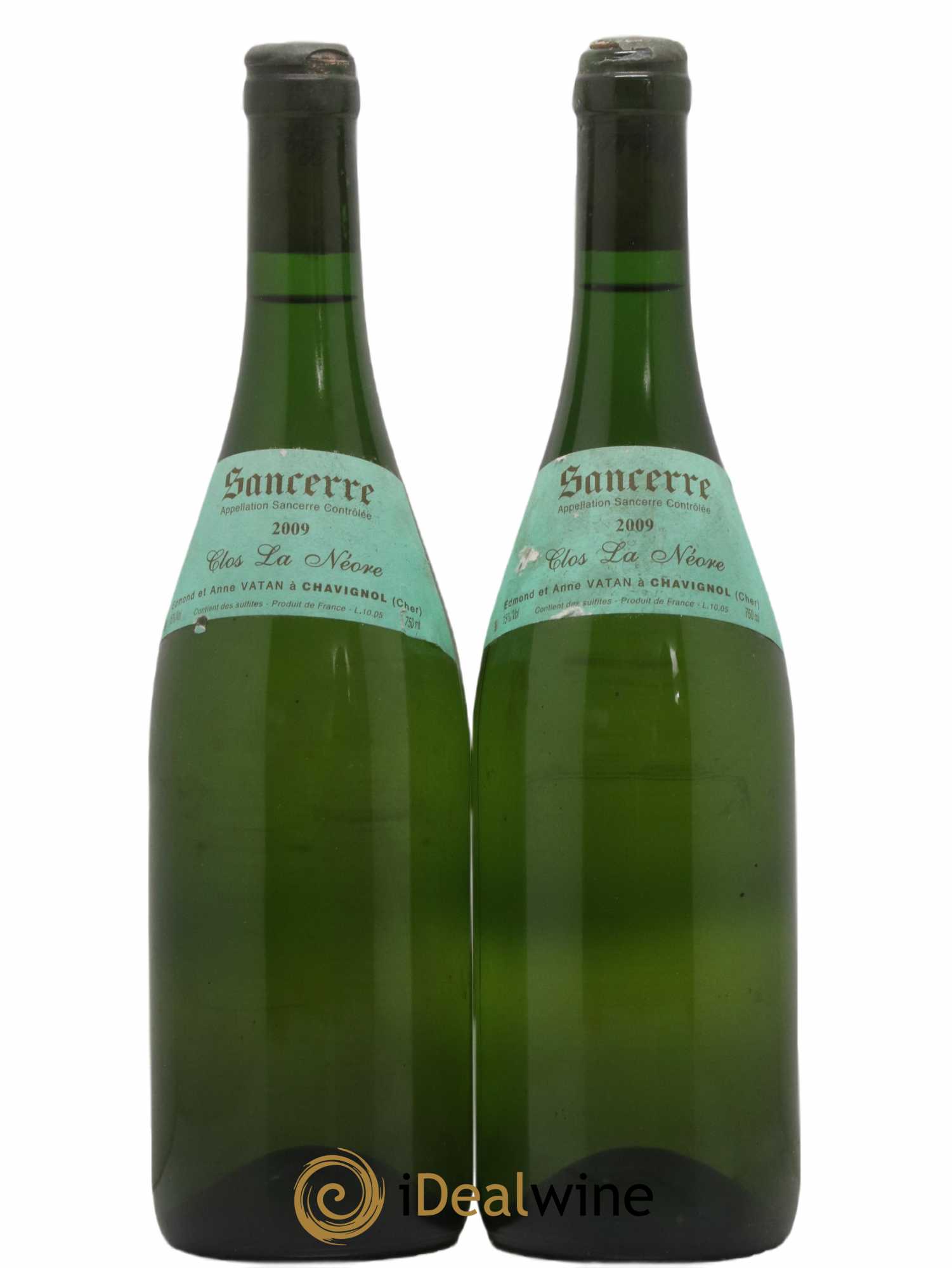 Sancerre Clos la Neore Edmond Vatan 2009 - Lot de 2 bouteilles - 0