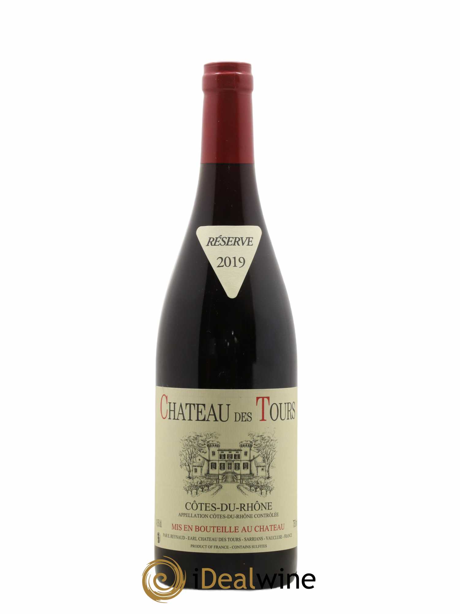 Côtes-du-Rhône Château des Tours Emmanuel Reynaud 2019 - Lot de 1 bouteille - 0