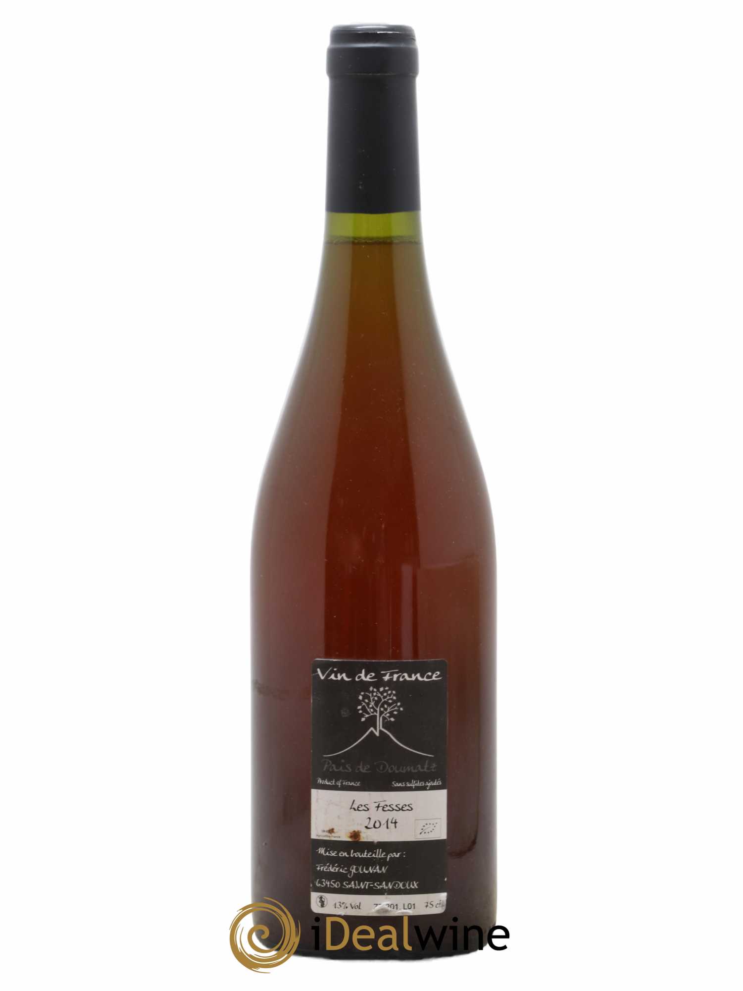 Vin de France Les Fesses Vignoble de l'Arbre Blanc 2014 - Lot de 1 bouteille - 1