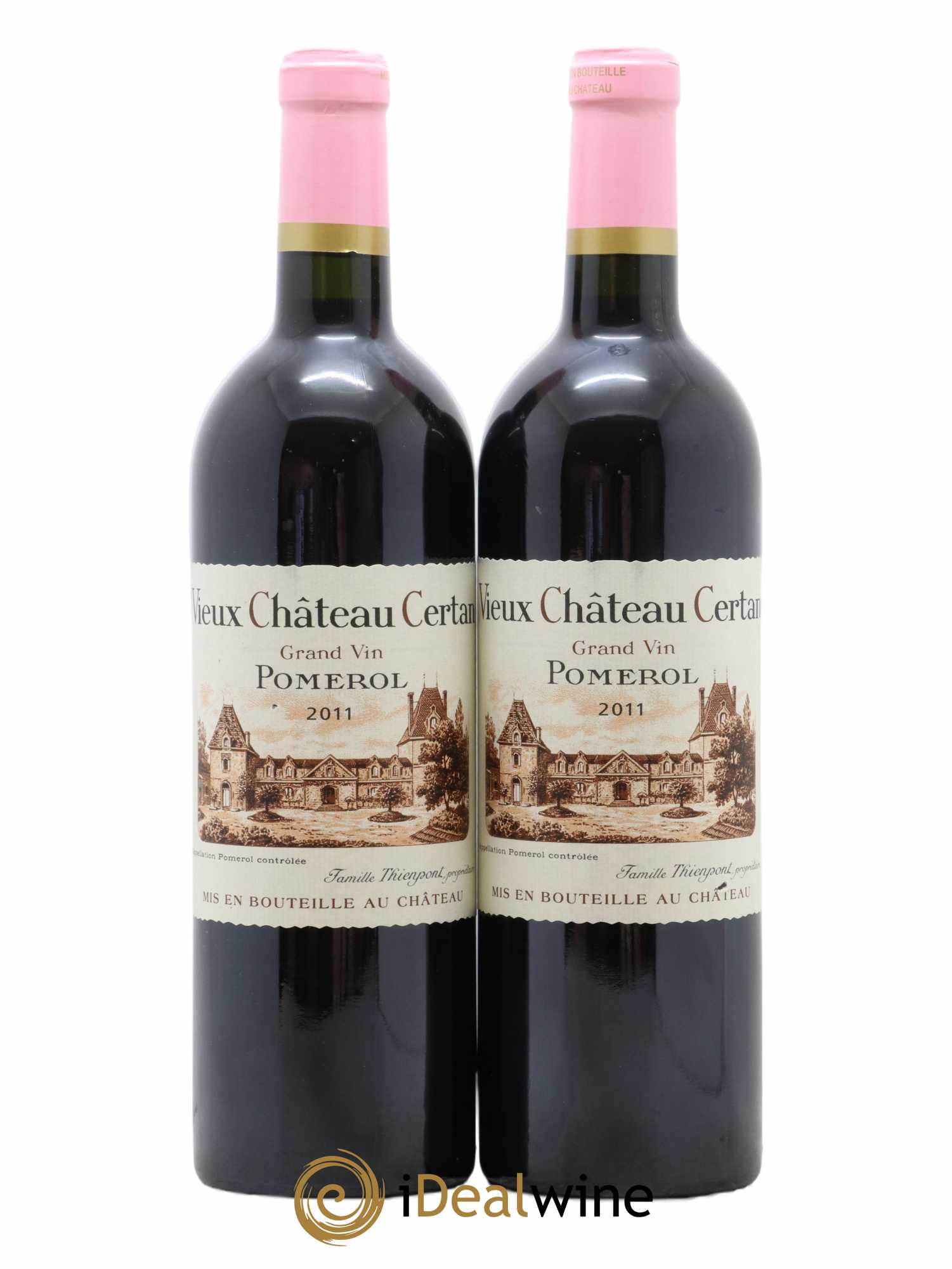 Vieux Château Certan 2011 - Lot of 2 bottles - 0