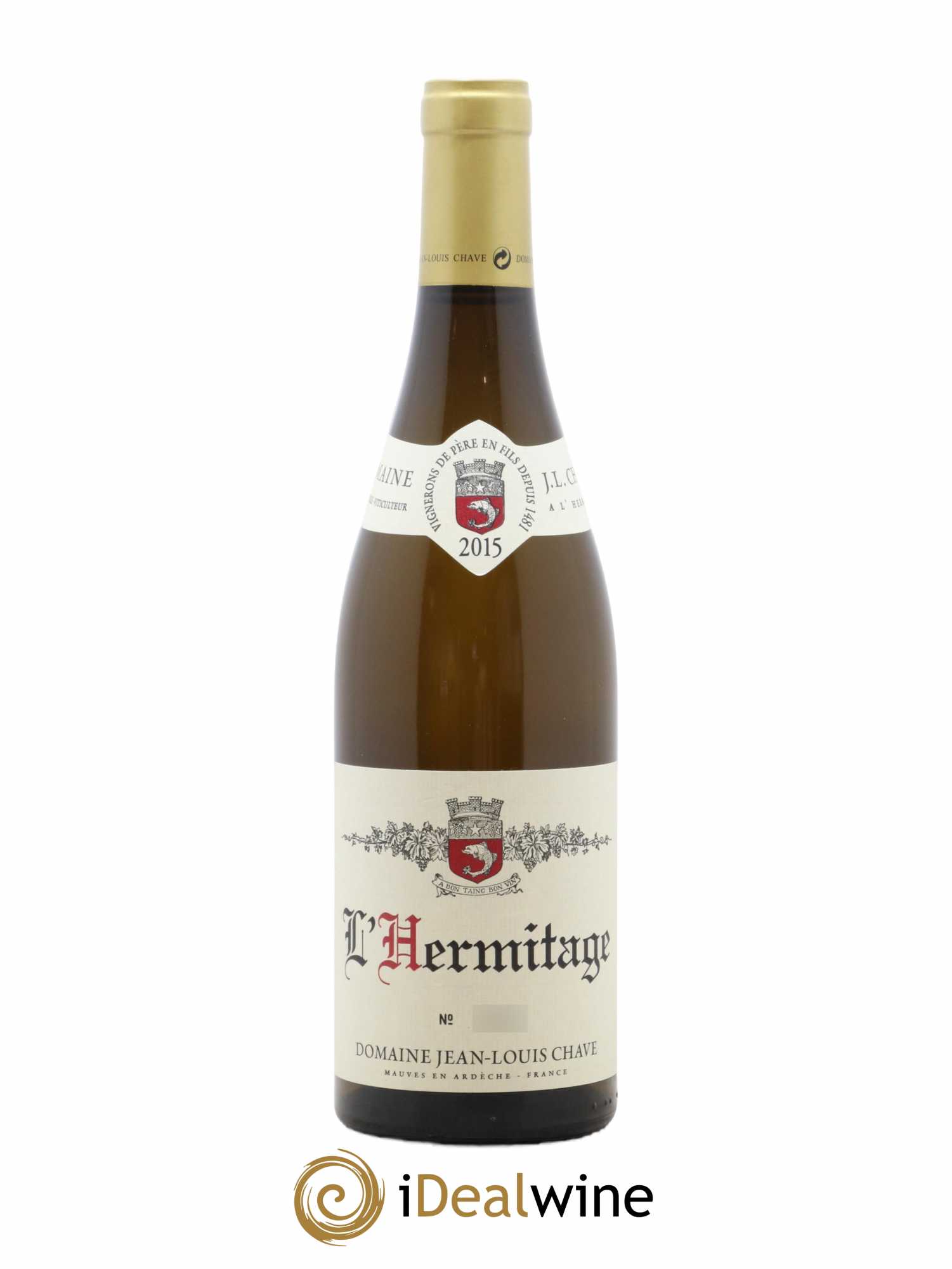 Hermitage Jean-Louis Chave 2015 - Lot de 1 bouteille - 0