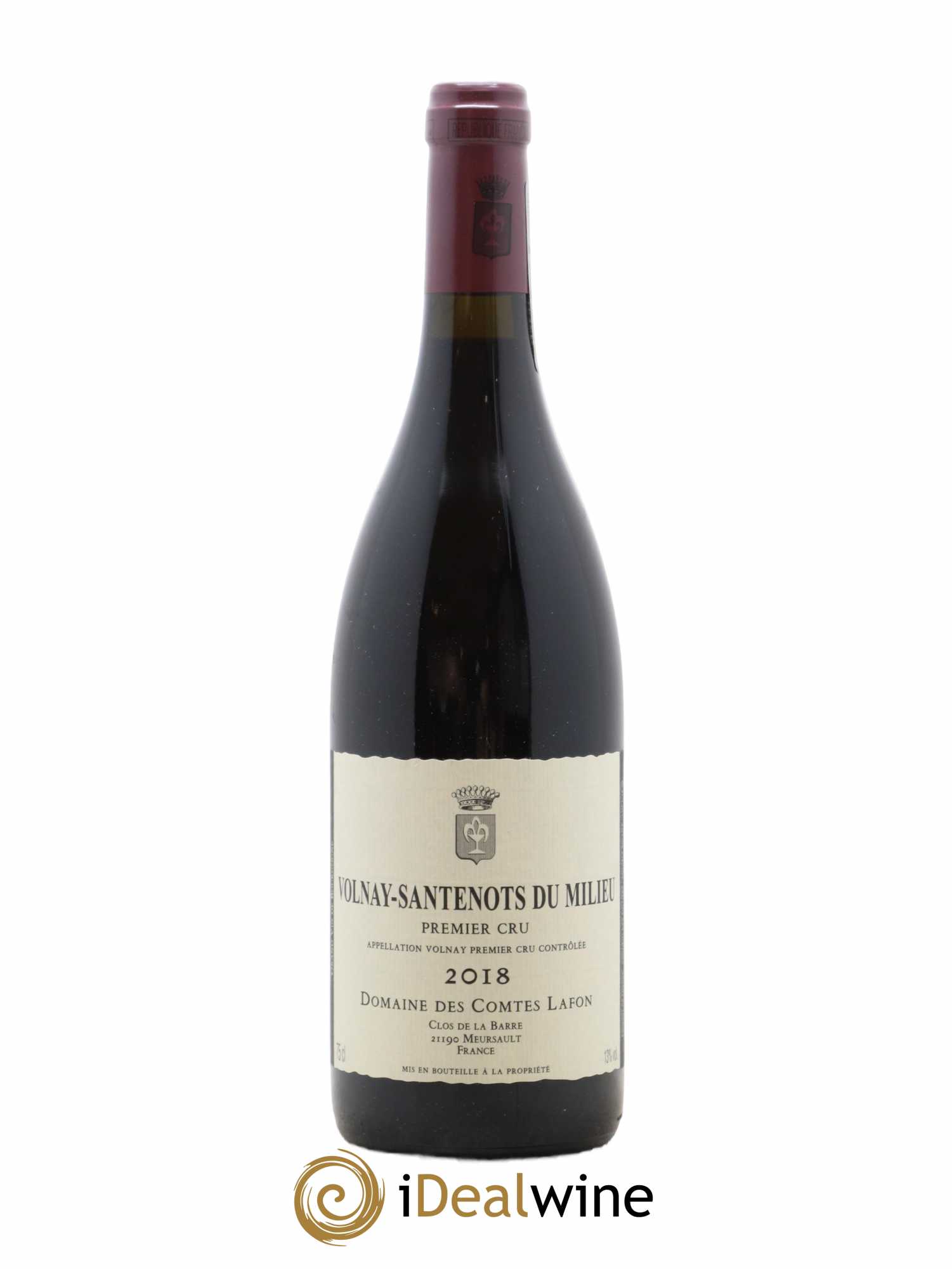 Volnay 1er Cru Santenots du Milieu Comtes Lafon (Domaine des) 2018 - Lot of 1 bottle - 0