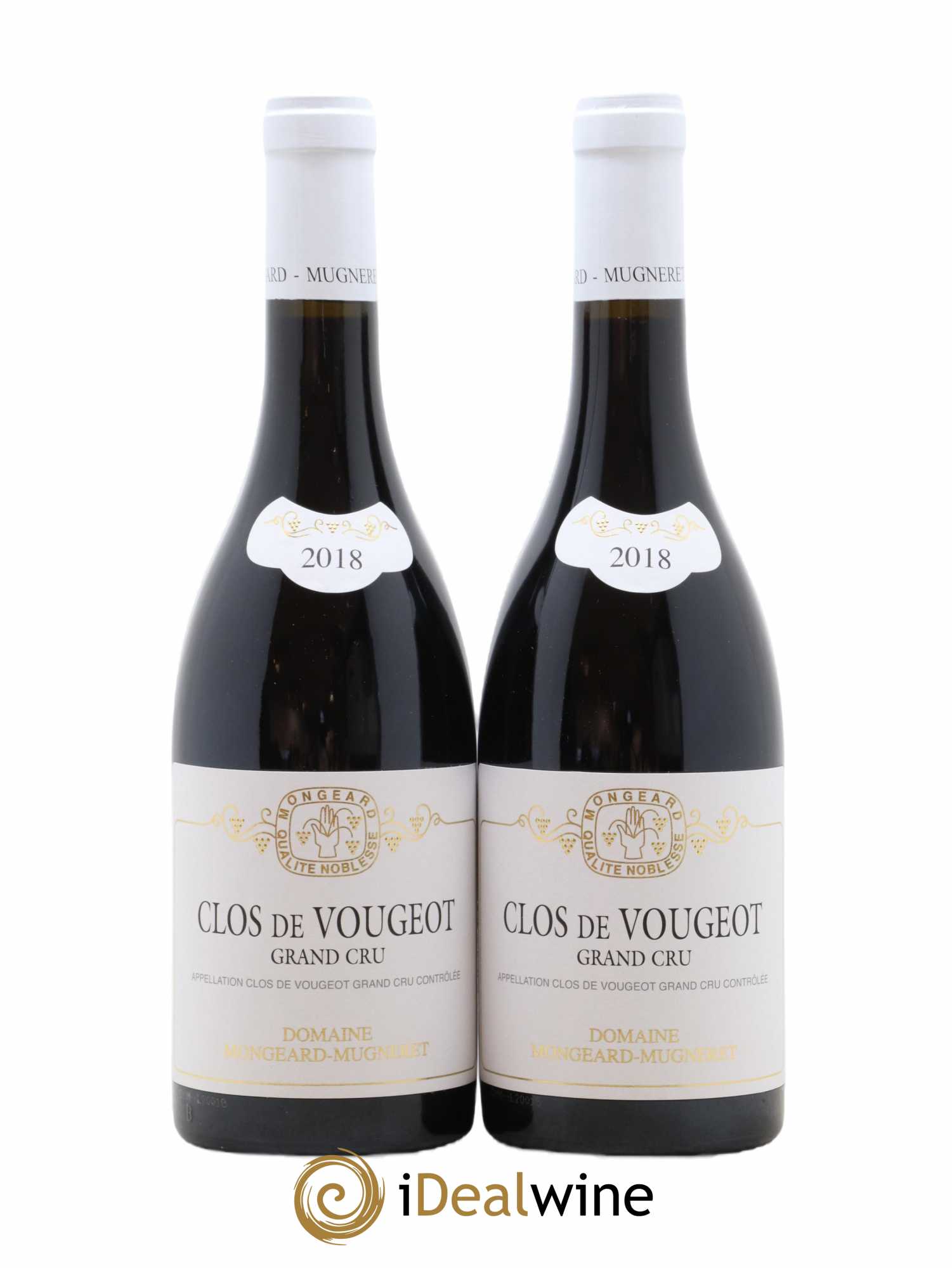Clos de Vougeot Grand Cru Mongeard-Mugneret (Domaine) 2018 - Lot de 2 bouteilles - 0