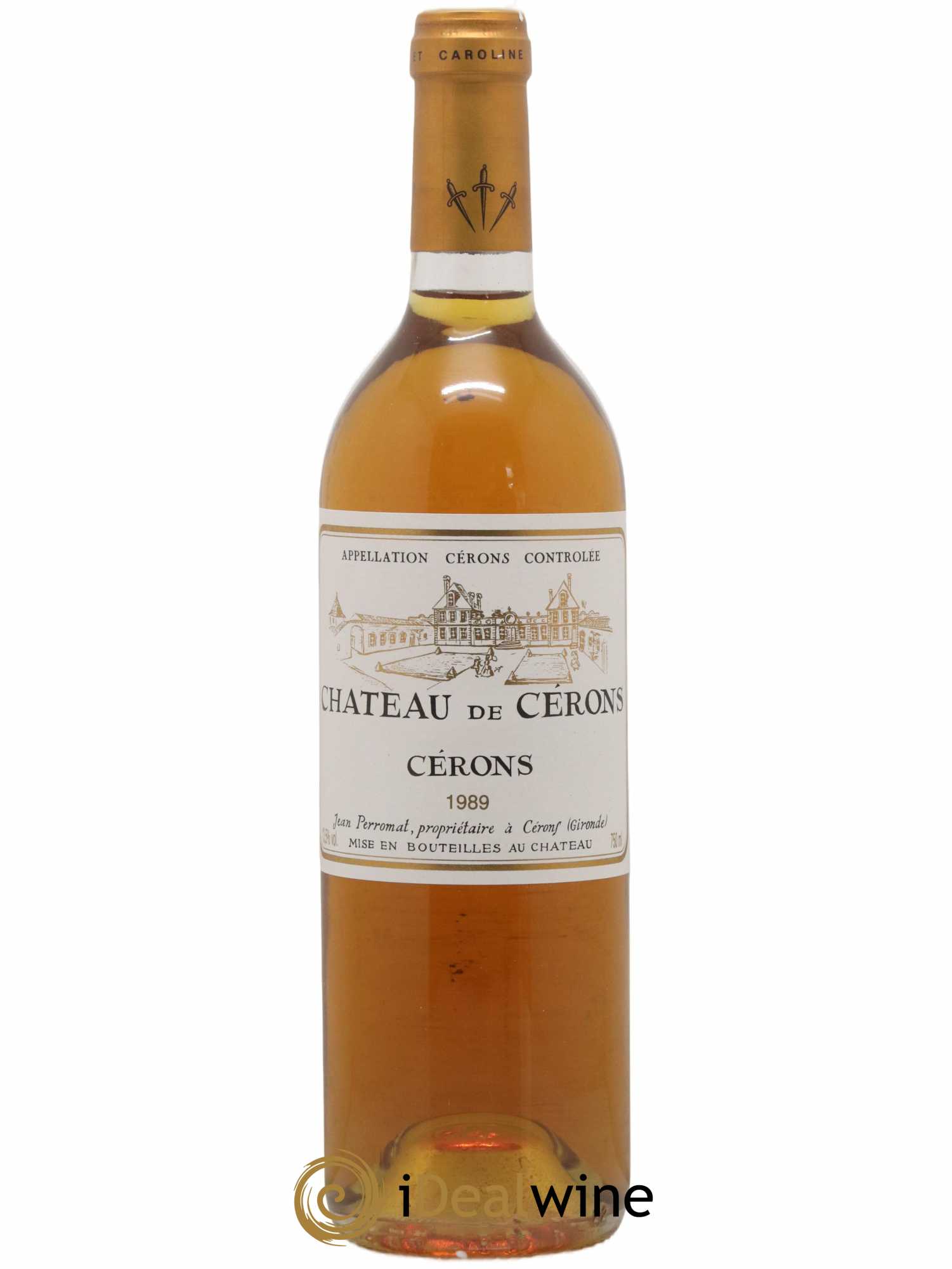 Cérons Château de Cérons 1989 - Posten von 1 Flasche - 0