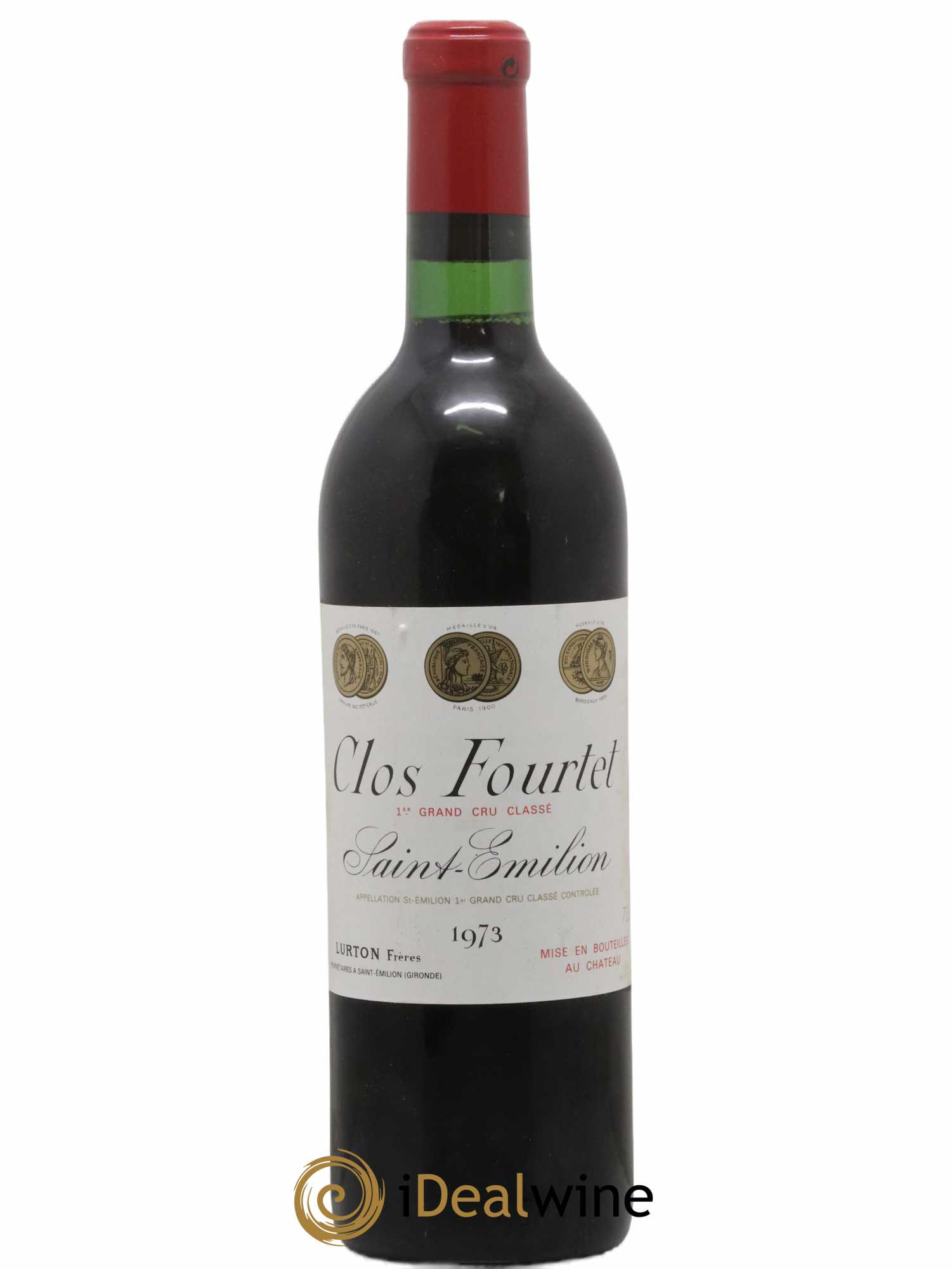 Clos Fourtet 1er Grand Cru Classé B 1973 - Lot de 1 bouteille - 0