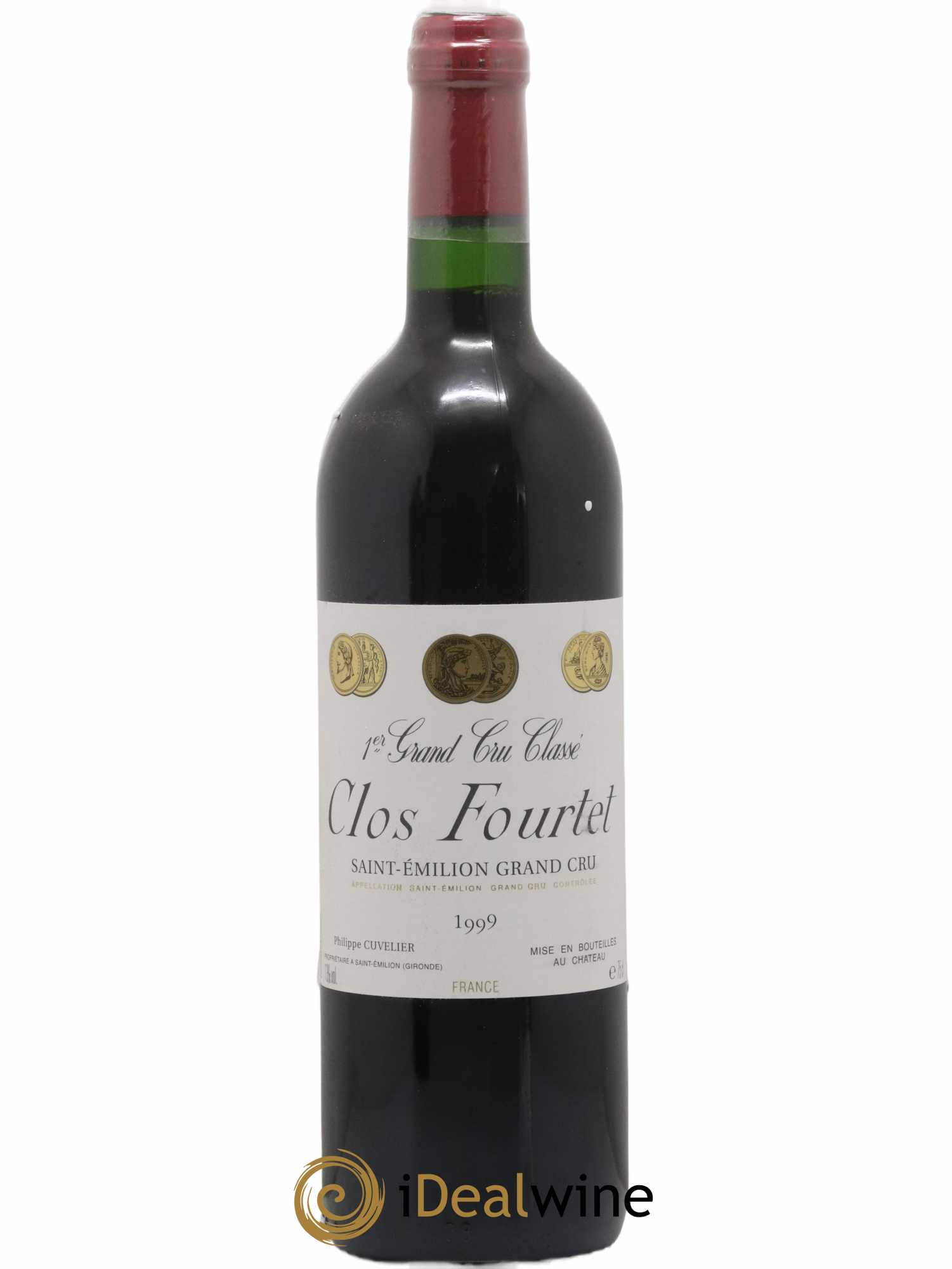 Clos Fourtet 1er Grand Cru Classé B 1999 - Lot de 1 bouteille - 0