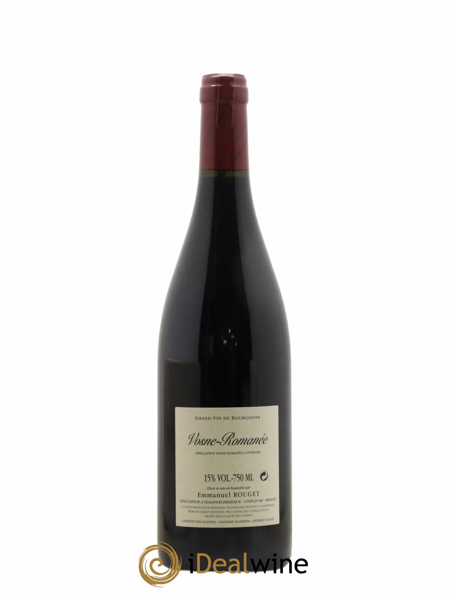 Vosne-Romanée Emmanuel Rouget 2019 - Lot de 1 bouteille - 1