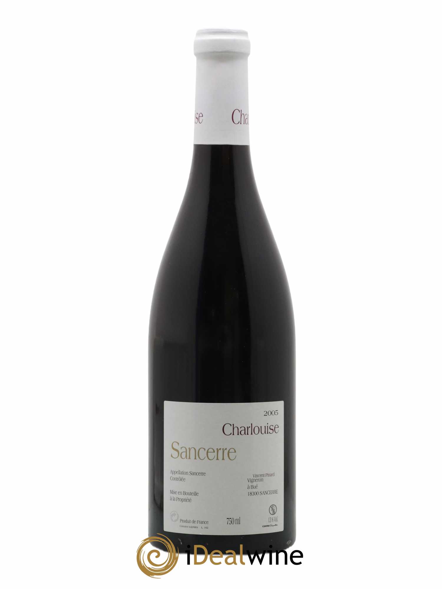Sancerre Charlouise Vincent Pinard 2005 - Lot de 1 bouteille - 0