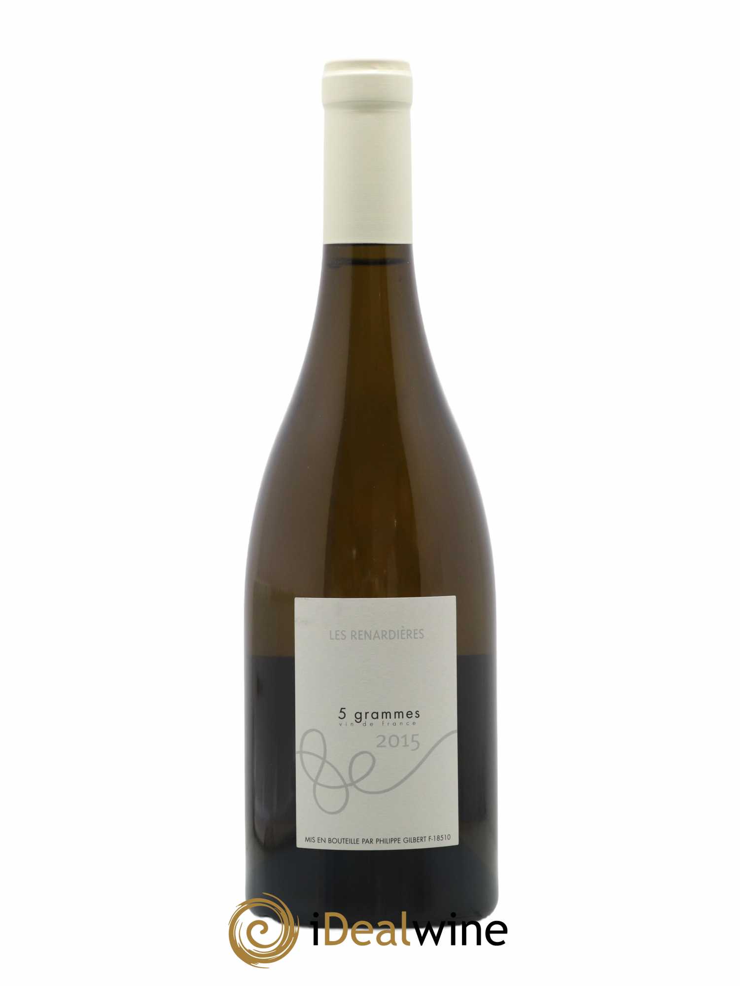 Vin de France Les Renardières 5 grammes Philippe Gilbert 2015 - Posten von 1 Flasche - 0