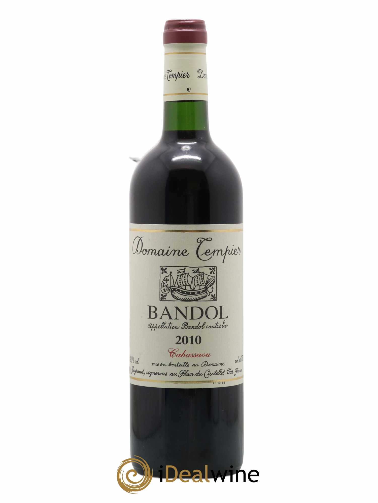 Bandol Domaine Tempier Cuvée Cabassaou Famille Peyraud 2010 - Lot of 1 bottle - 0