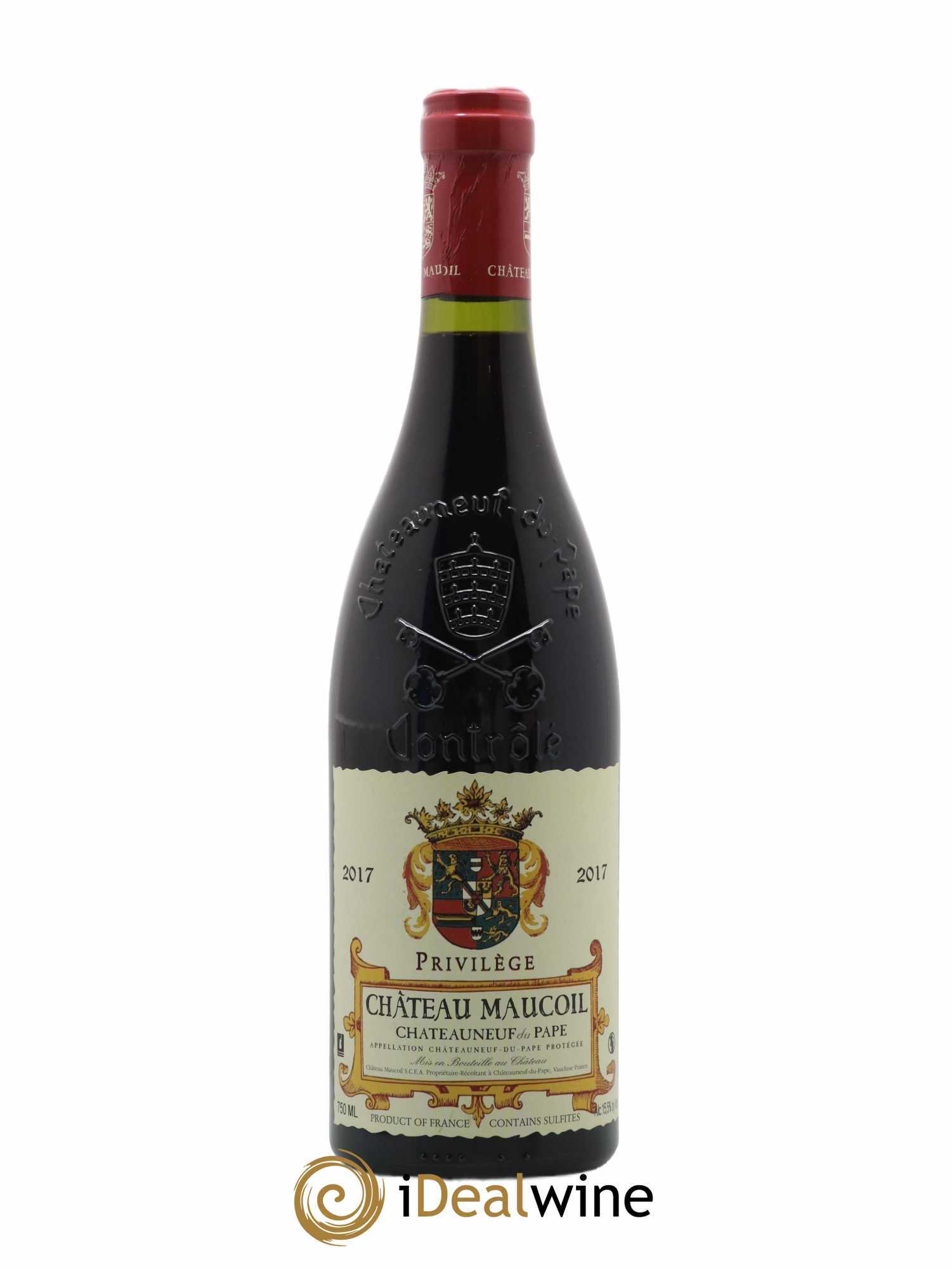 Châteauneuf-du-Pape Privilège Château Maucoil 2017 - Lot de 1 bouteille - 0