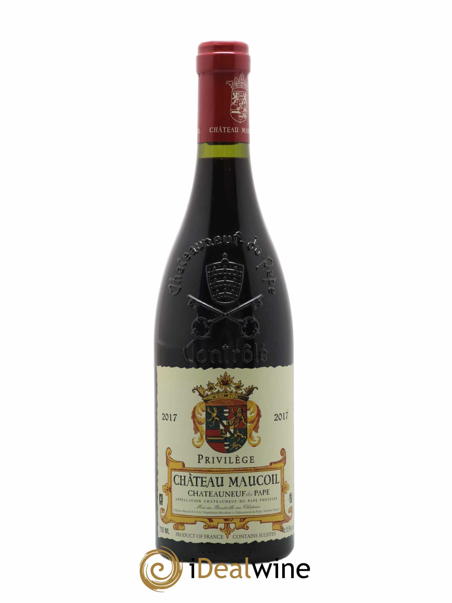 Châteauneuf-du-Pape Privilège Château Maucoil 2017 - Lot de 1 bouteille - 0