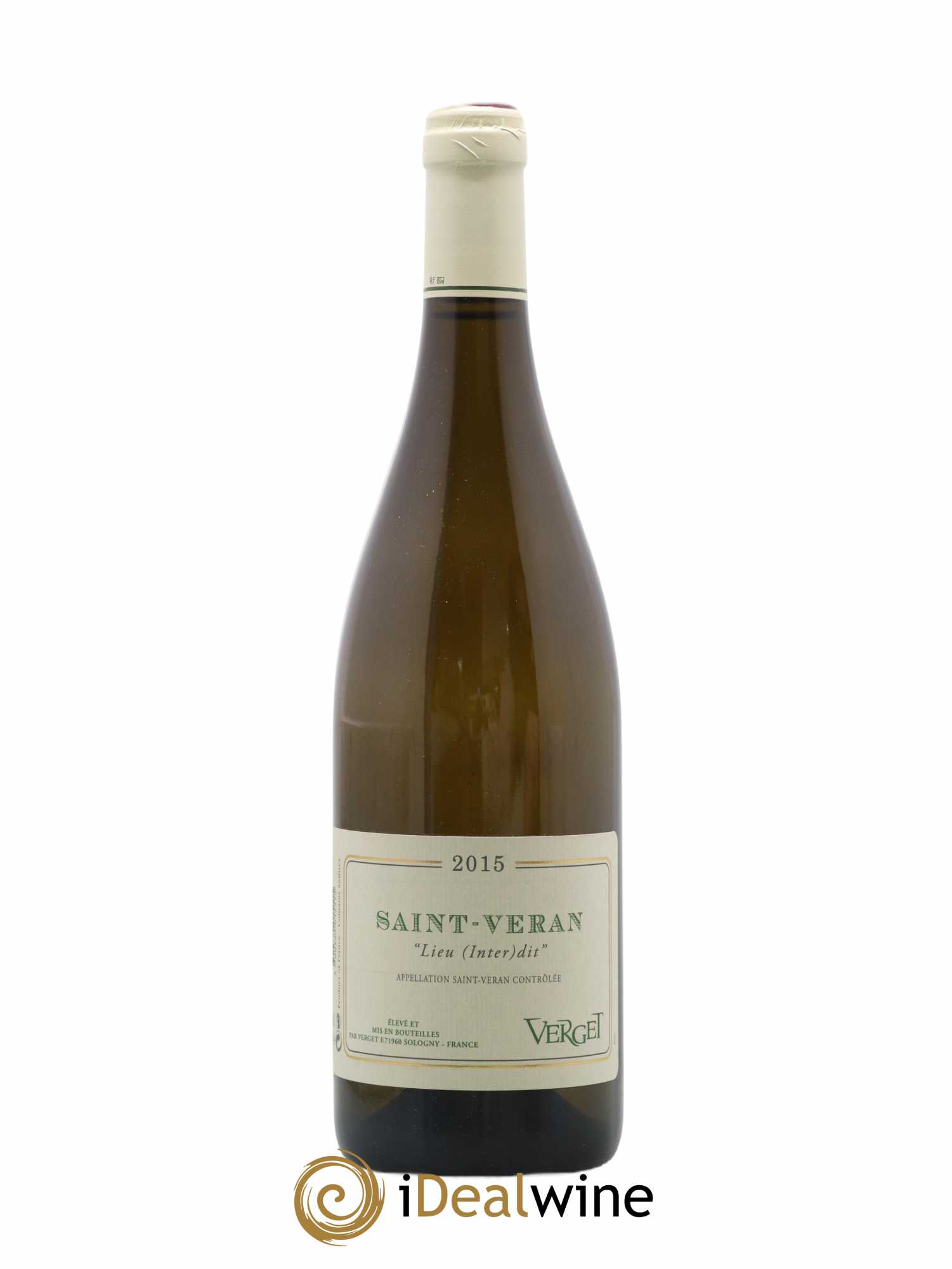 Saint-Véran Lieu (Inter)Dit Verget 2015 - Lot de 1 bouteille - 0