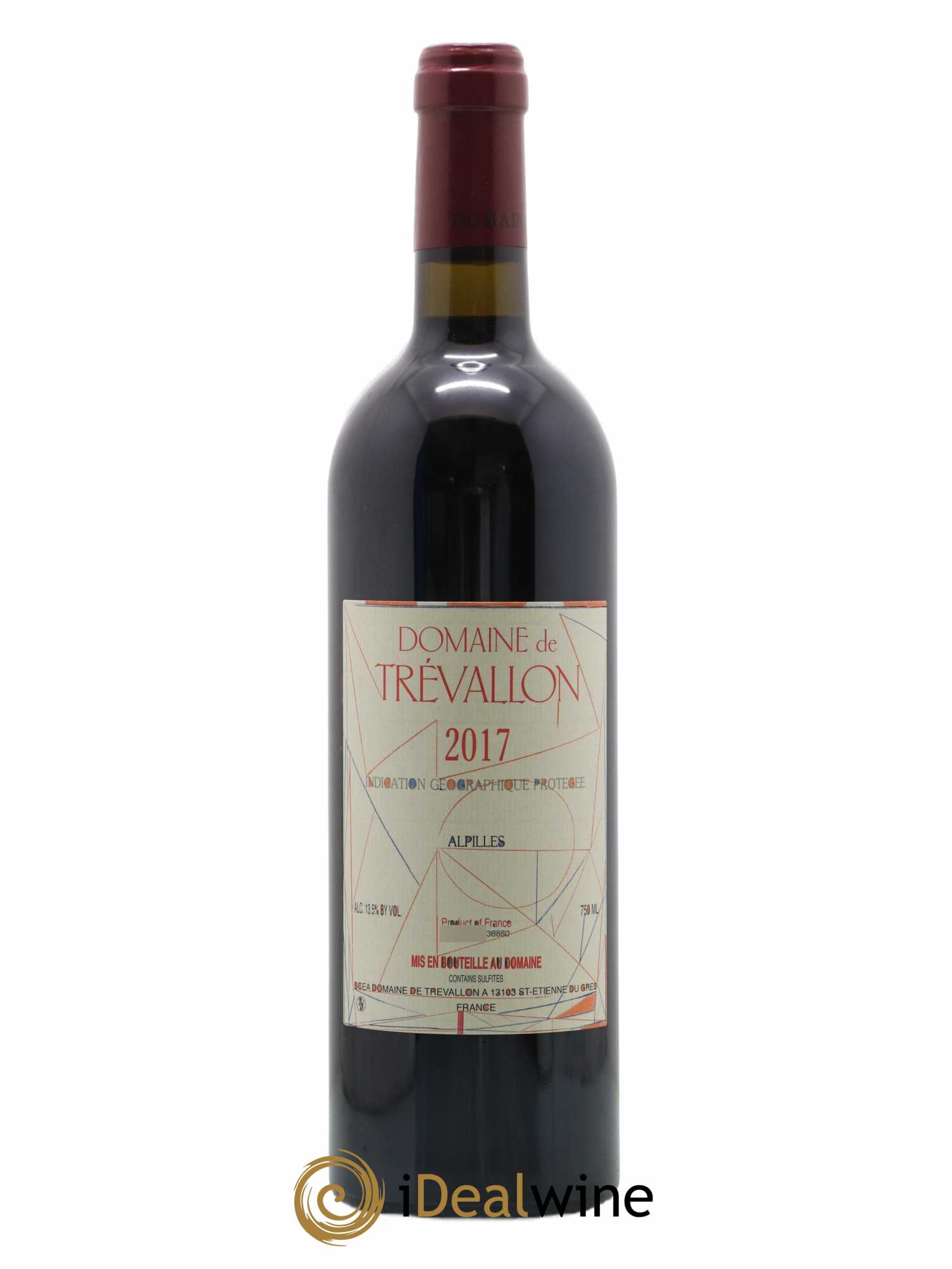 Alpilles Trévallon (Domaine de) Eloi Dürrbach 2017 - Lot de 1 bouteille - 0