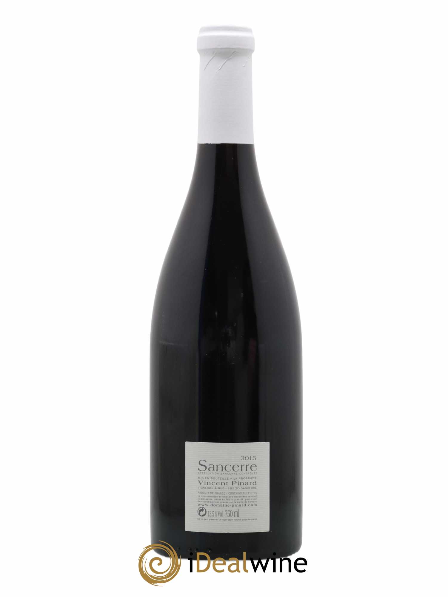 Sancerre Vendanges Entières Vincent Pinard 2015 - Lot de 1 bouteille - 1