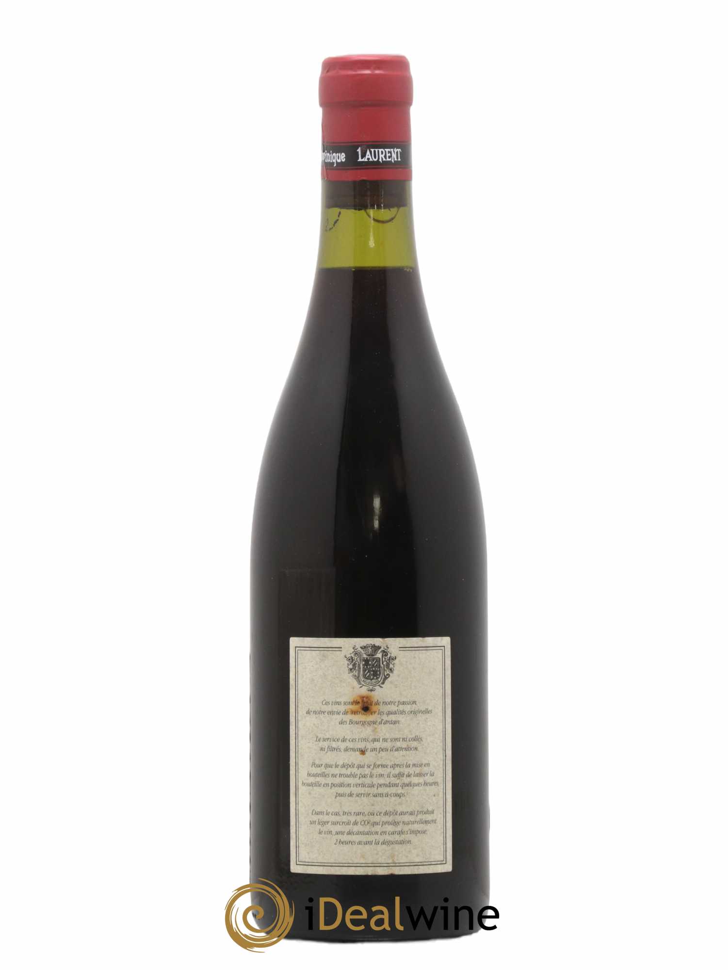 Gevrey-Chambertin 1er Cru Les Cazetiers Vieilles Vignes Dominique Laurent 2001 - Lot de 1 bouteille - 1