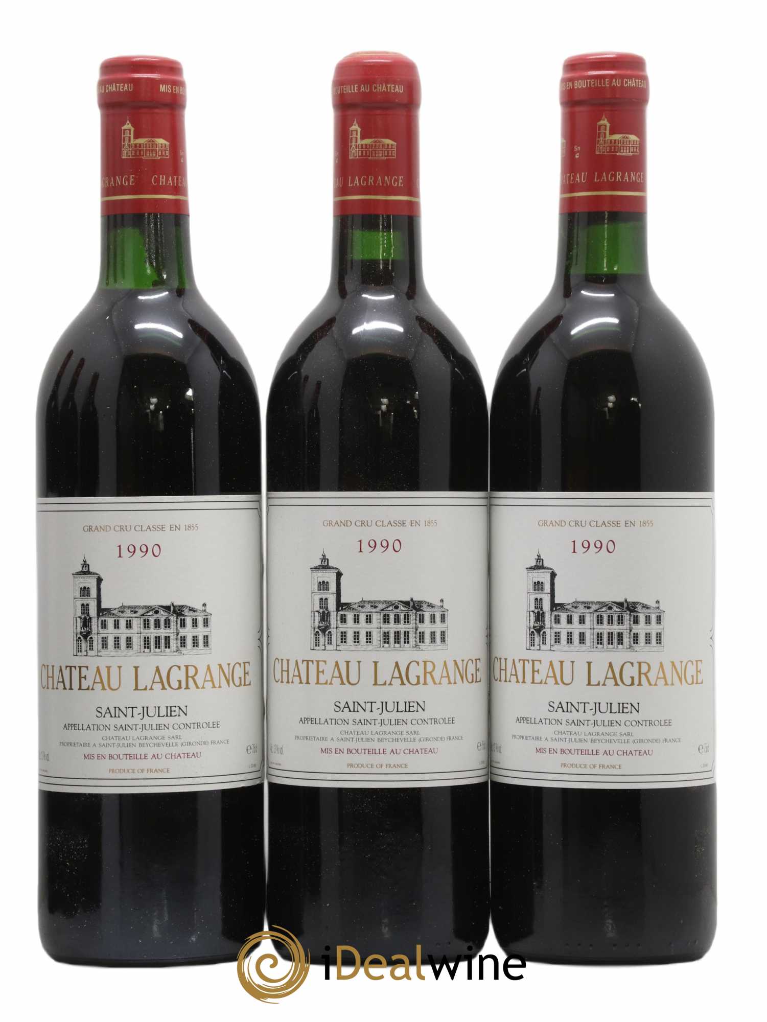 Château Lagrange 3ème Grand Cru Classé 1990 - Lot of 12 bottles - 3