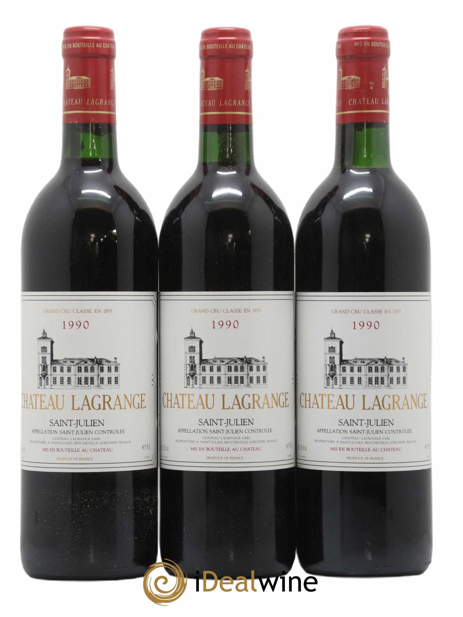 Château Lagrange 3ème Grand Cru Classé 1990 - Lot of 12 bottles - 4