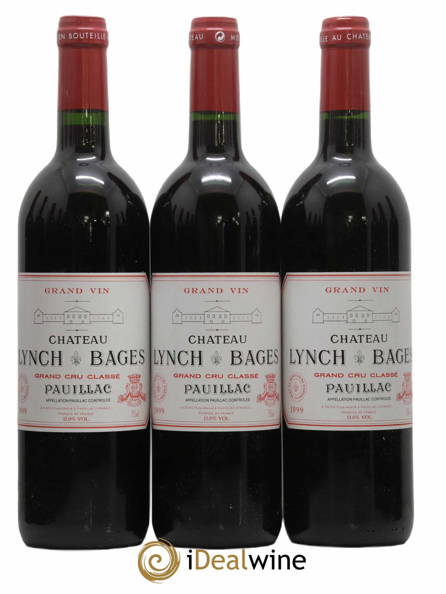 Château Lynch Bages 5ème Grand Cru Classé 1999 - Lot of 12 bottles - 1