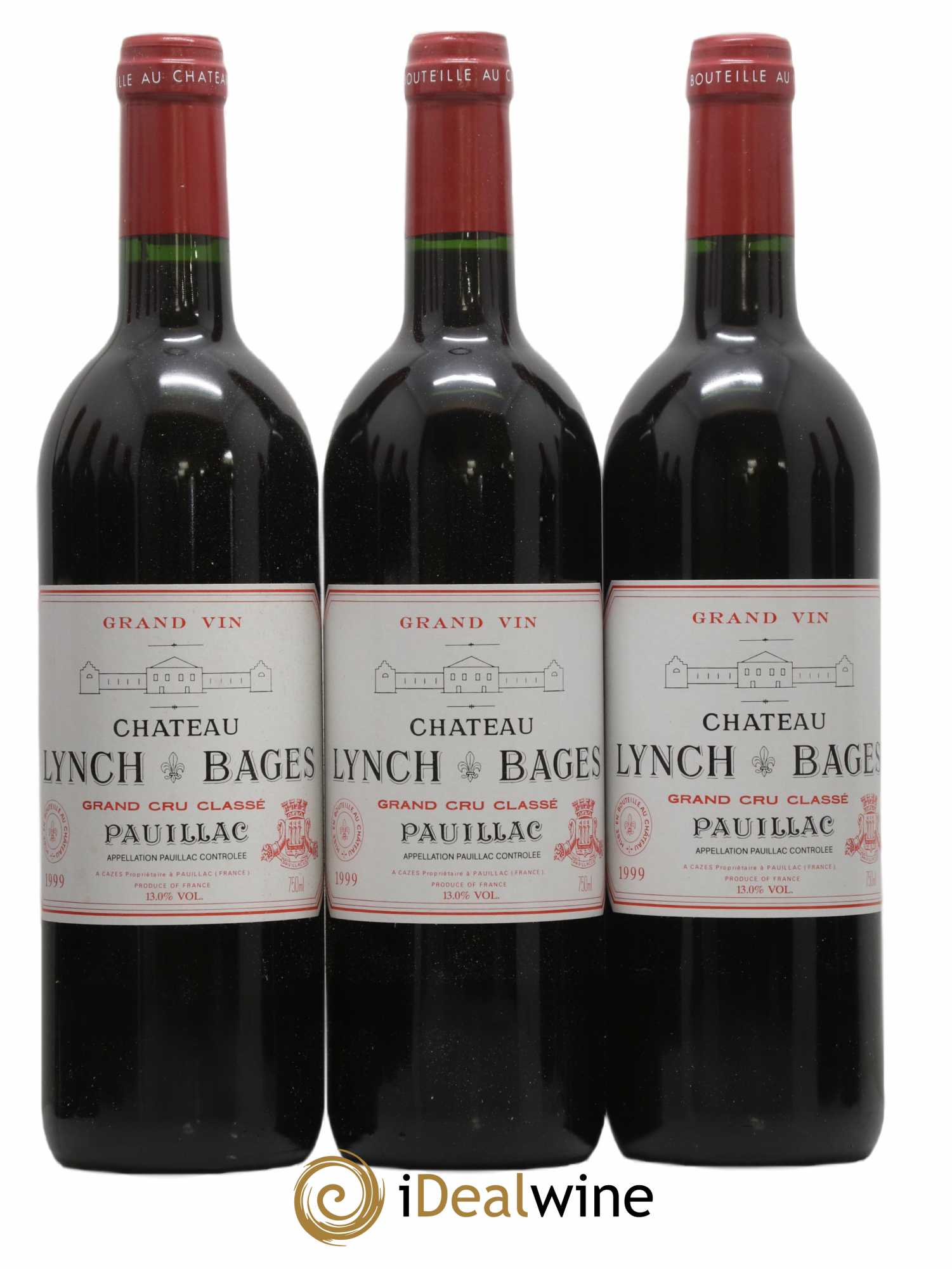 Château Lynch Bages 5ème Grand Cru Classé 1999 - Lot of 12 bottles - 2