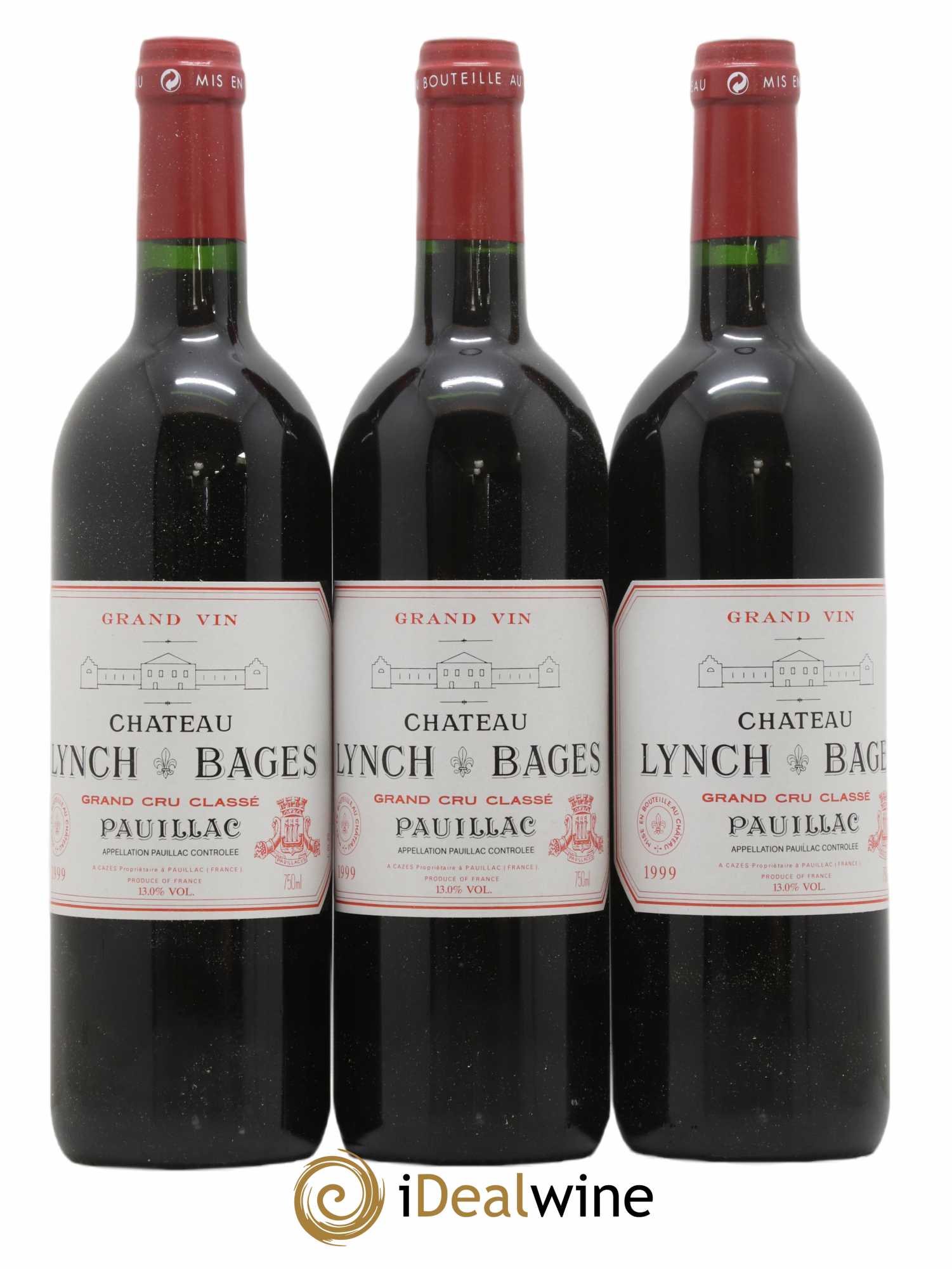 Château Lynch Bages 5ème Grand Cru Classé 1999 - Lot of 12 bottles - 4