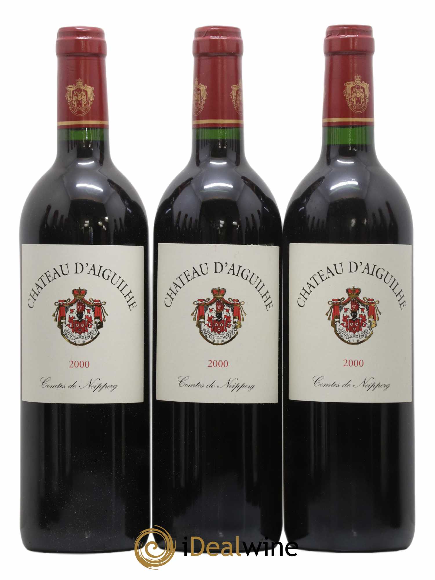 Château d' Aiguilhe 2000 - Posten von 12 Flaschen - 1