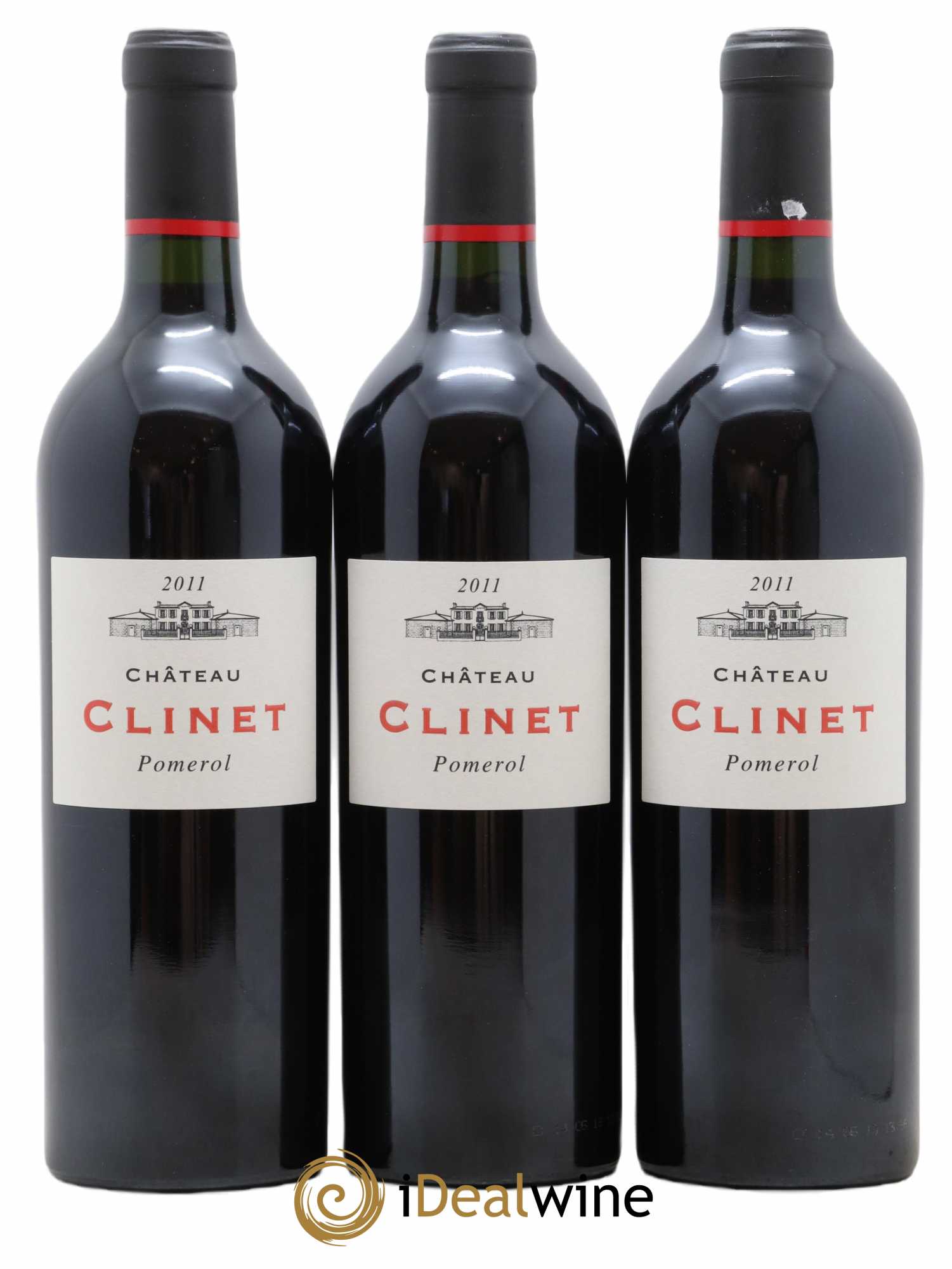 Château Clinet 2011 - Lot of 3 bottles - 0