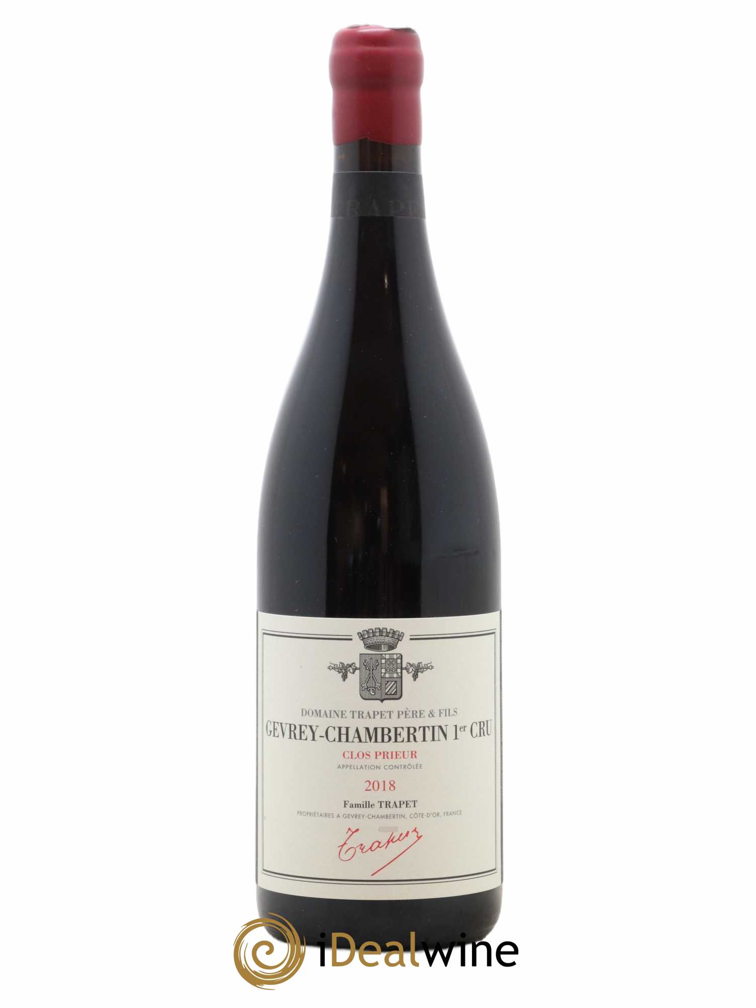 Gevrey-Chambertin 1er Cru Clos Prieur Domaine Trapet 2018 - Lot de 1 bouteille - 0