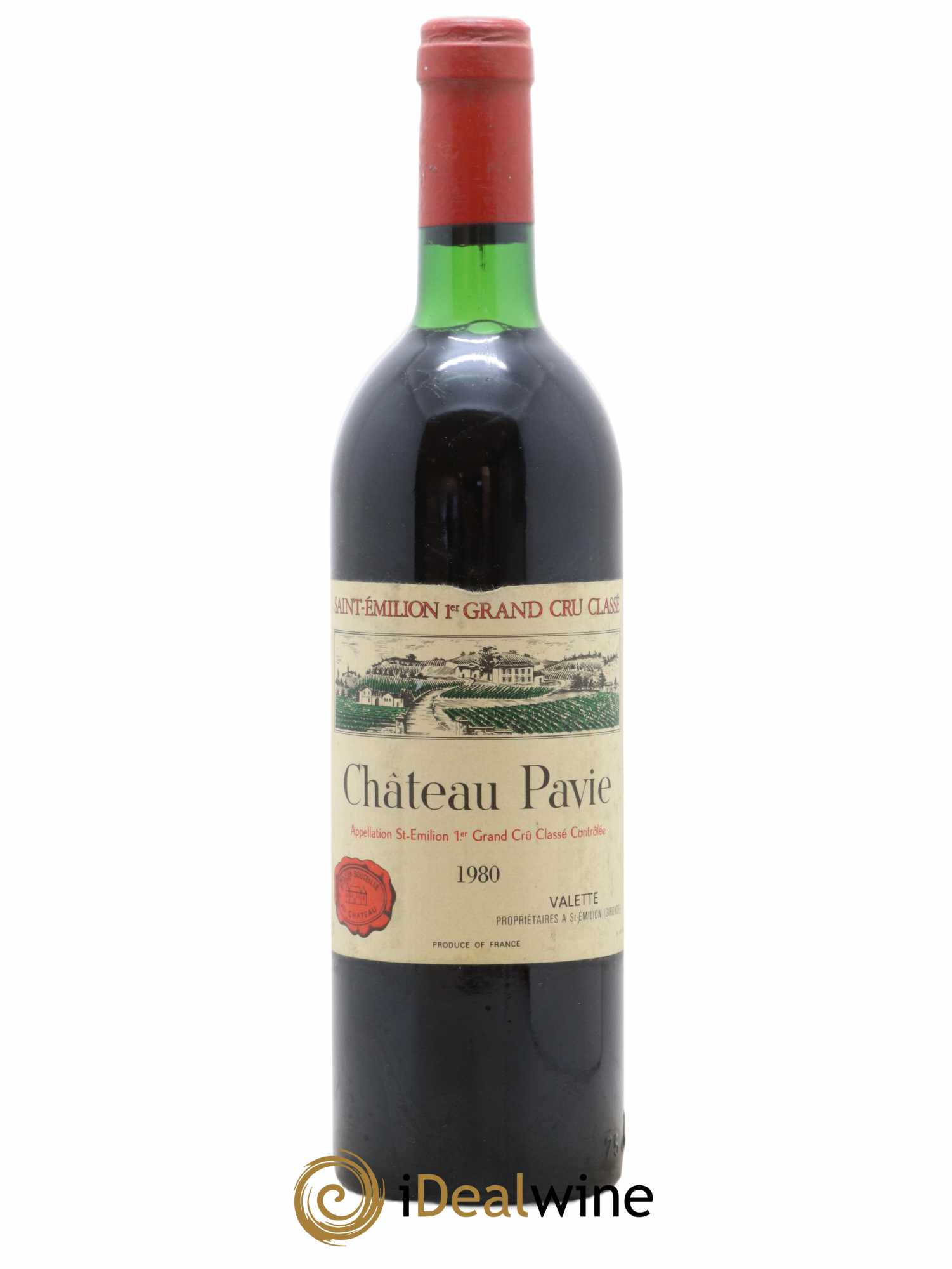 Château Pavie 1er Grand Cru Classé A 1980 - Lot de 1 bouteille - 0