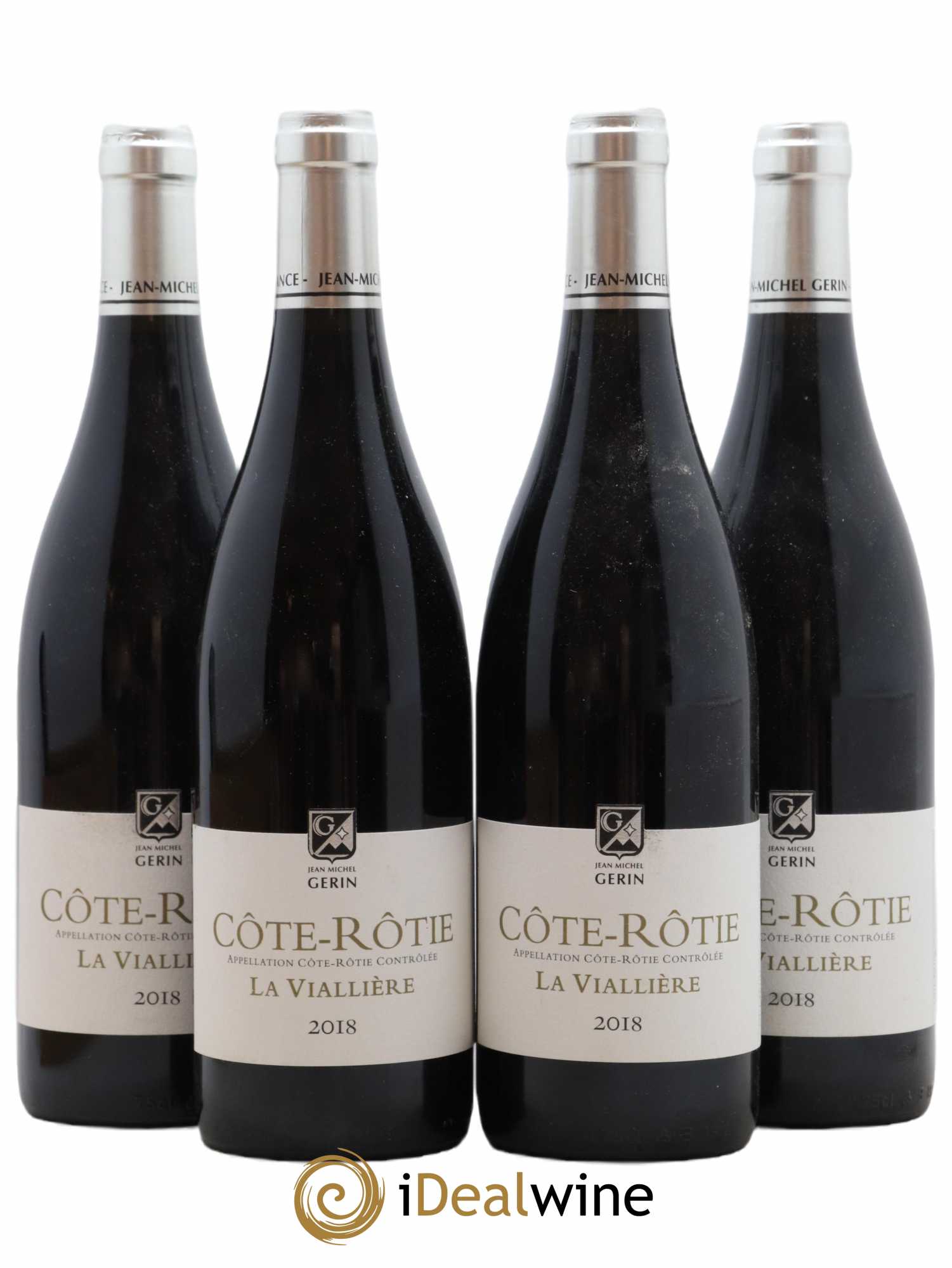 Côte-Rôtie La Viallière Jean-Michel Gerin 2018 - Lot de 4 bouteilles - 0