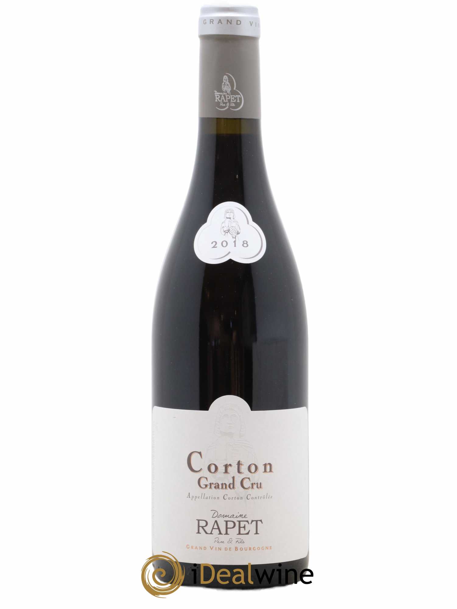 Corton Grand Cru Rapet Père & Fils 2018 - Lot de 1 bouteille - 0