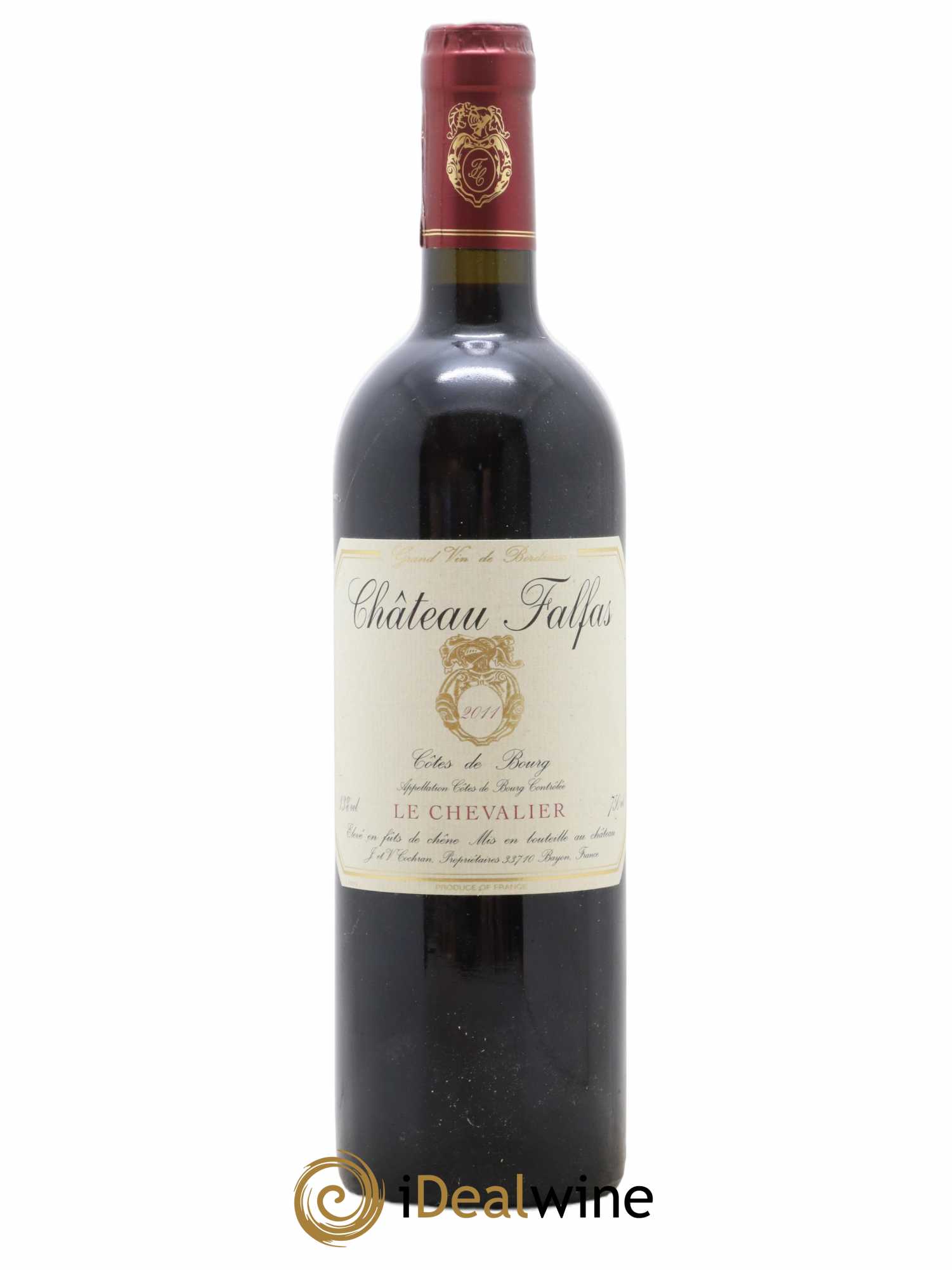 Côtes de Bourg Chevalier de Falfas 2011 - Lot de 1 bouteille - 0