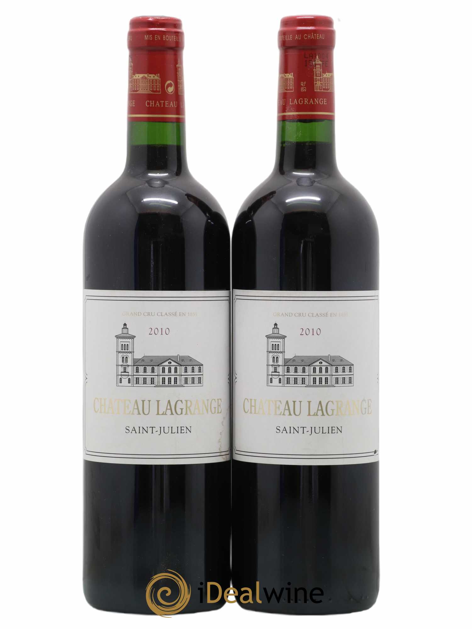 Château Lagrange 3ème Grand Cru Classé 2010 - Lot de 2 bouteilles - 0