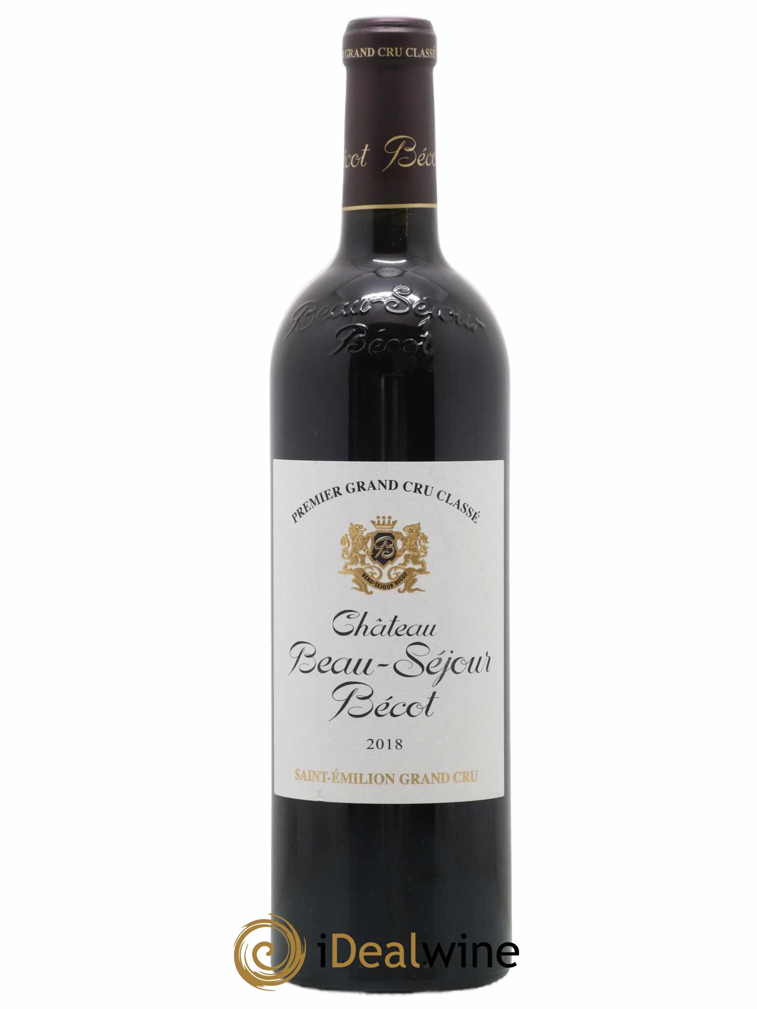 Château Beau-Séjour Bécot 1er Grand Cru Classé B 2018 - Lot de 1 bouteille - 0