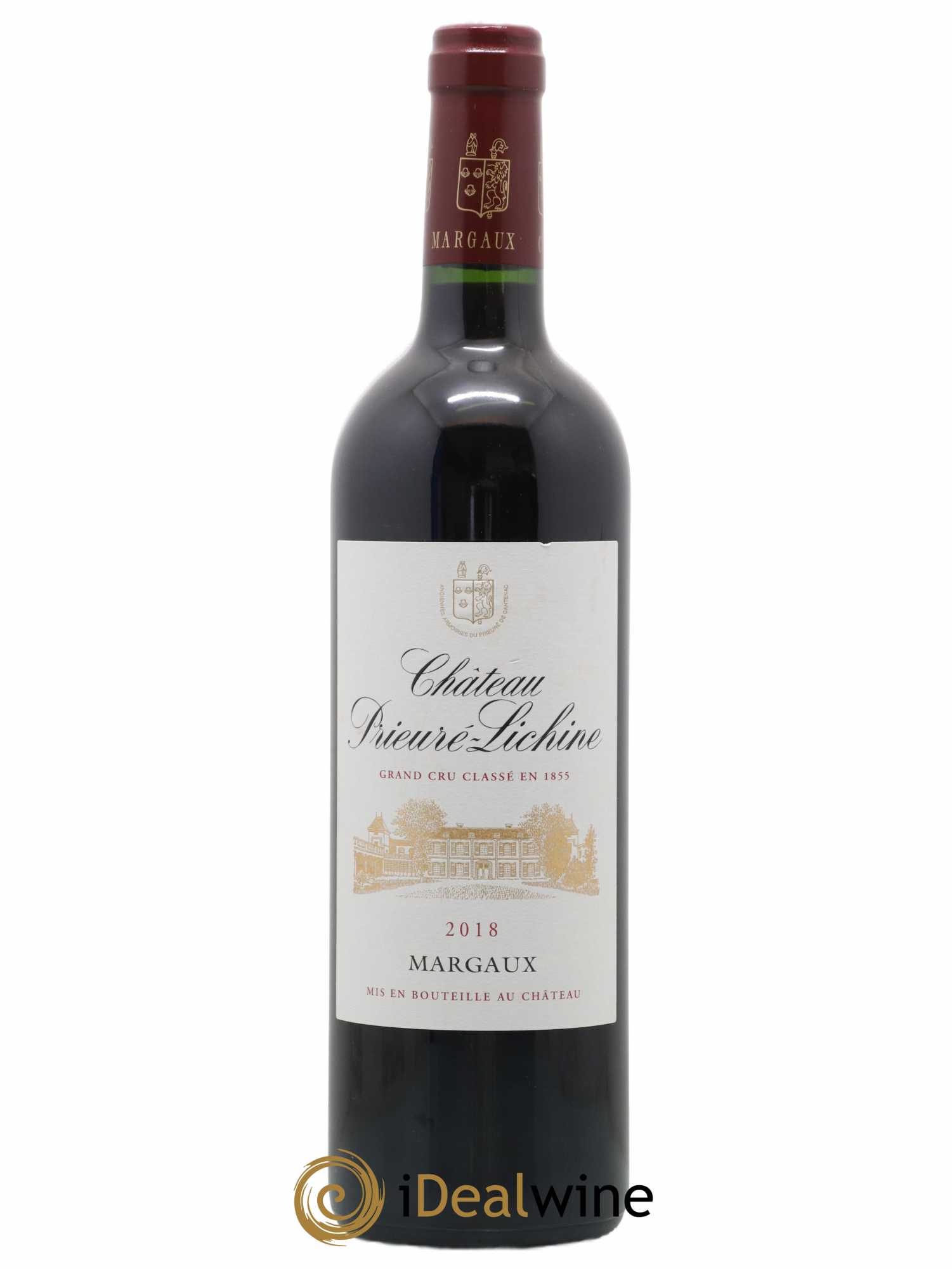 Château Prieuré Lichine 4ème Grand Cru Classé 2018 - Lot de 1 bouteille - 0