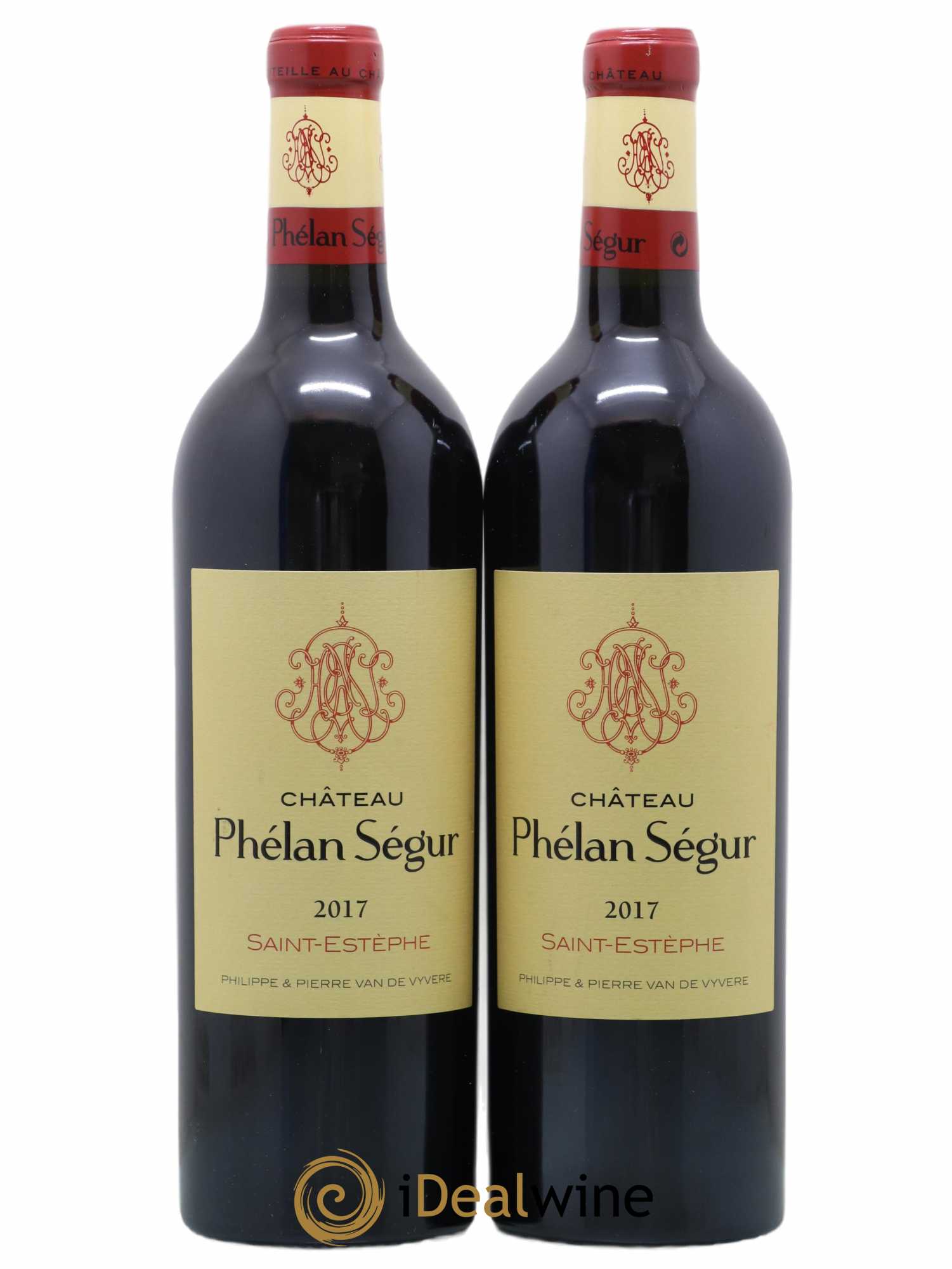 Château Phélan Ségur 2017 - Lot de 2 bouteilles - 0