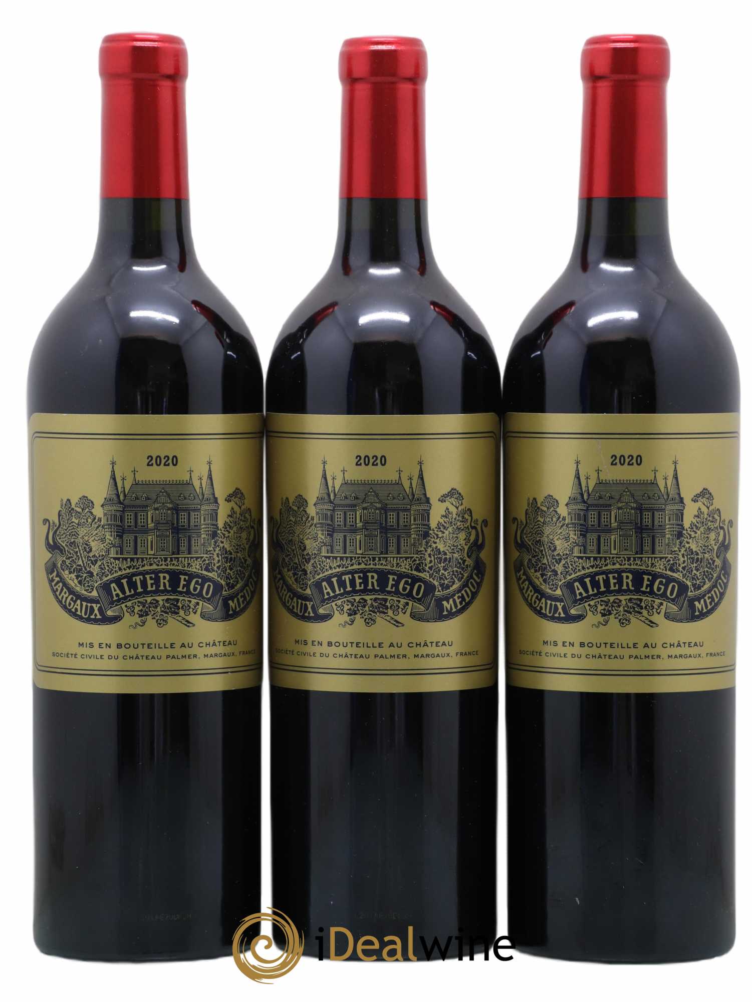 Alter Ego de Palmer Second Vin 2020 - Lot de 3 bouteilles - 0