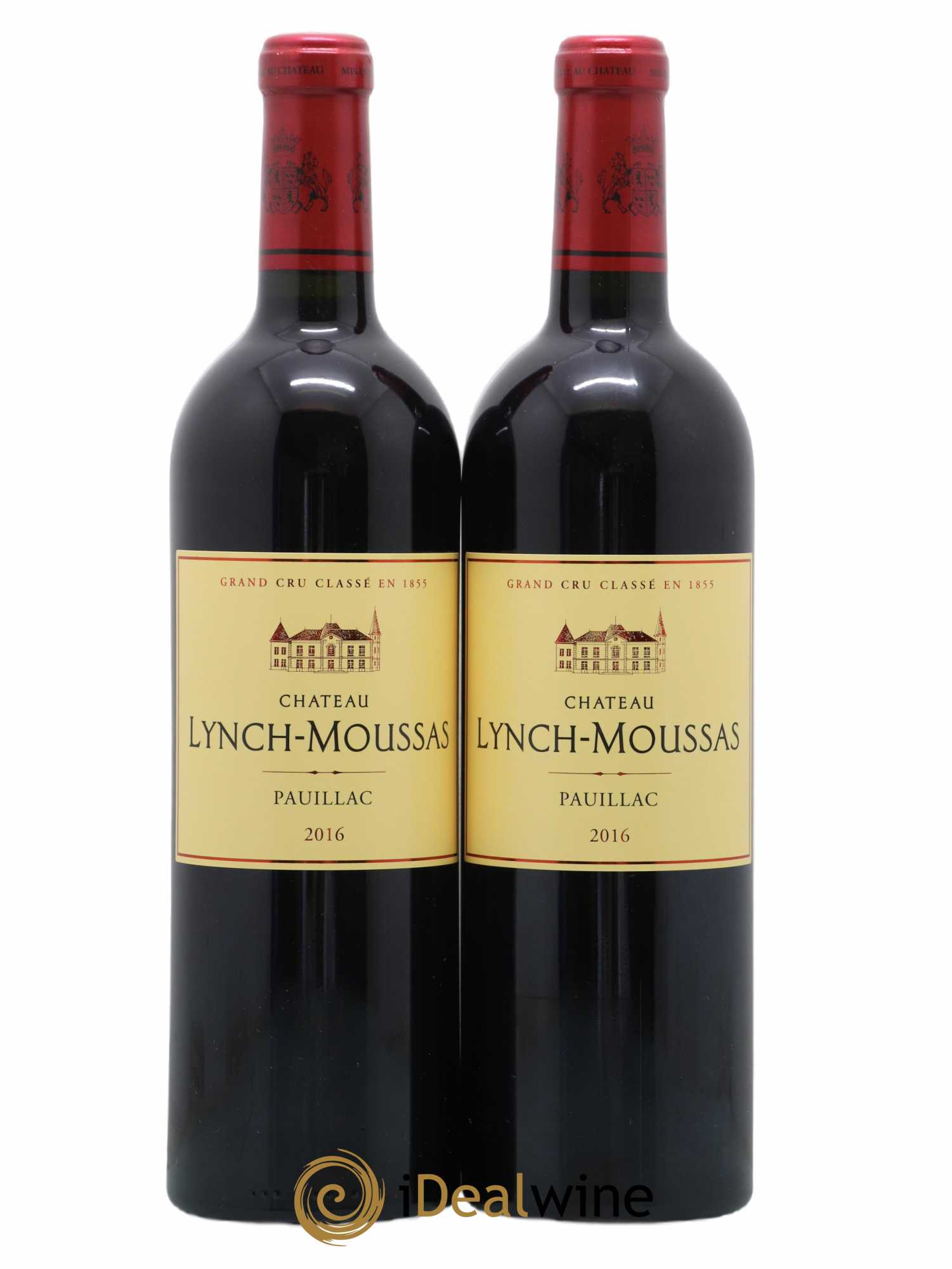 Château Lynch Moussas 5ème Grand Cru Classé 2016 - Lot de 2 bouteilles - 0