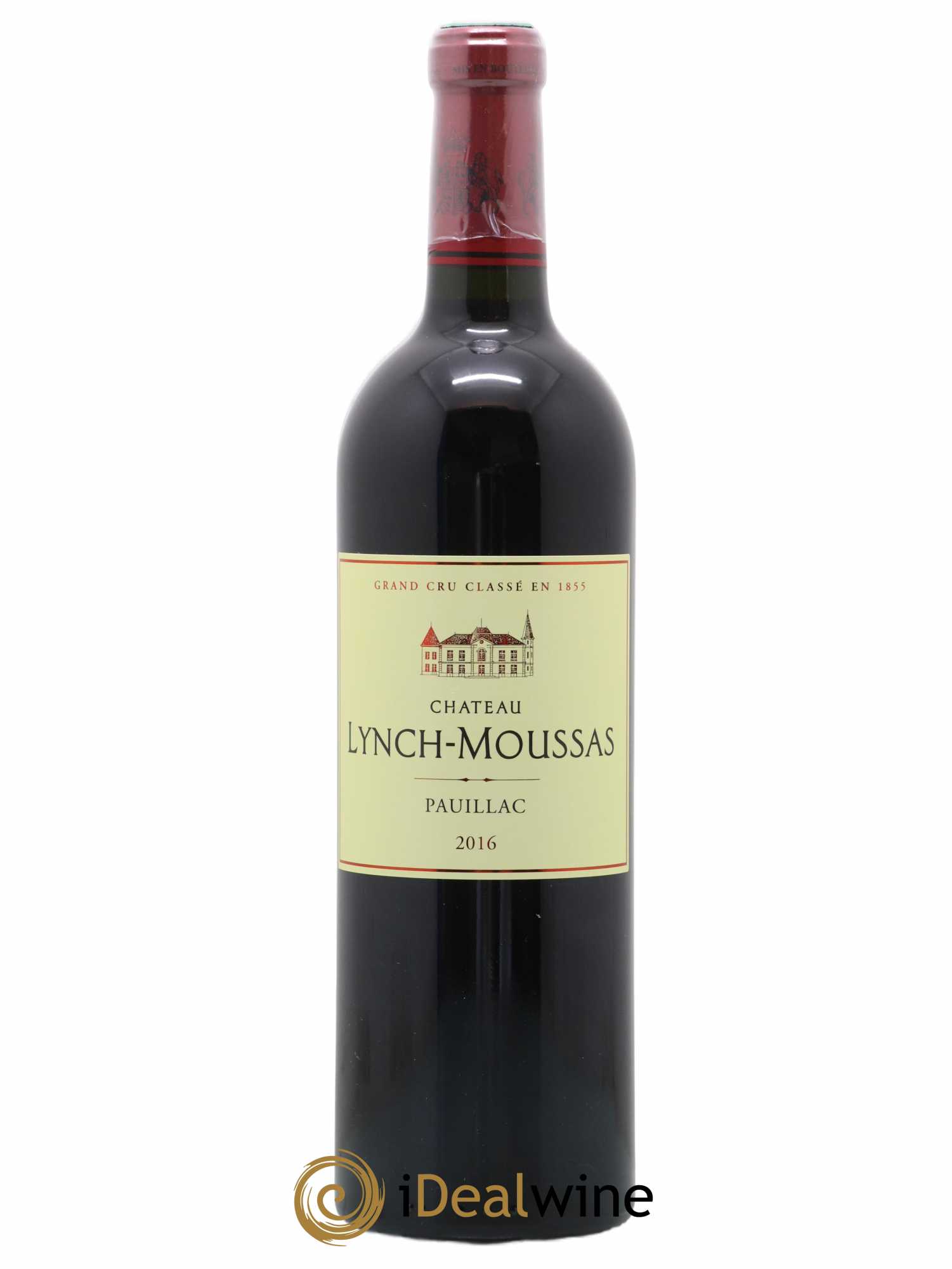 Château Lynch Moussas 5ème Grand Cru Classé 2016 - Lot de 1 bouteille - 0