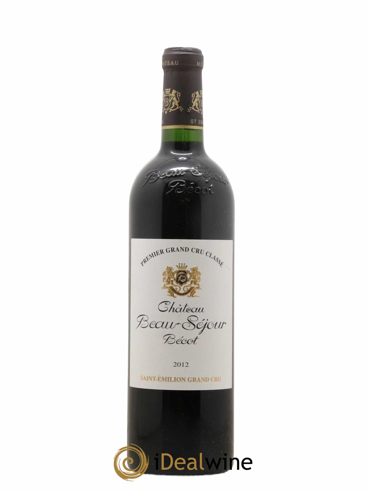 Château Beau-Séjour Bécot 1er Grand Cru Classé B 2012 - Lot de 1 bouteille - 0