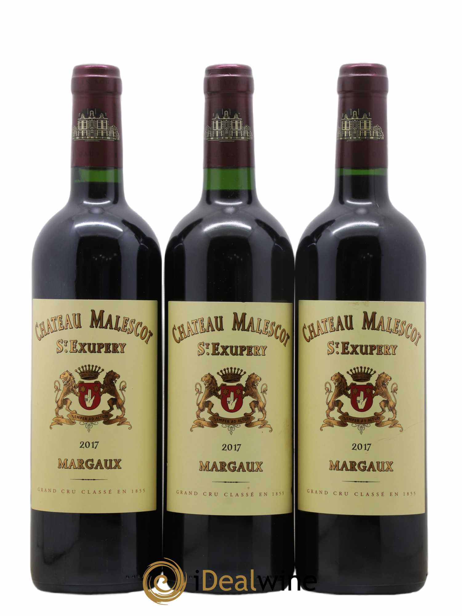 Château Malescot Saint-Exupéry 3ème Grand Cru Classé 2017 - Lot de 3 bouteilles - 0